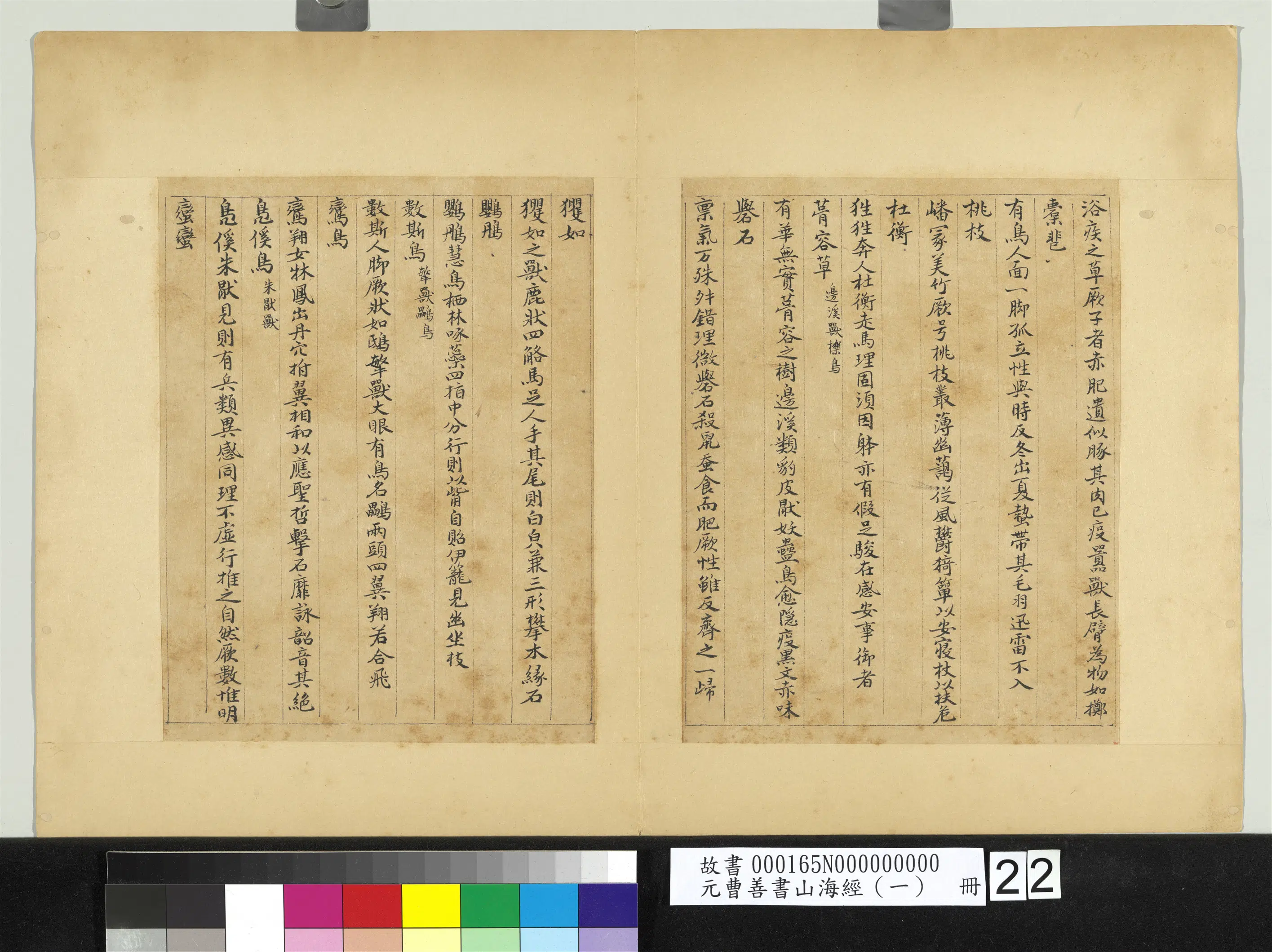 元朝【曹善】《山海经(一)册》 第16张 元朝【曹善】《山海经(一)册》 第16张