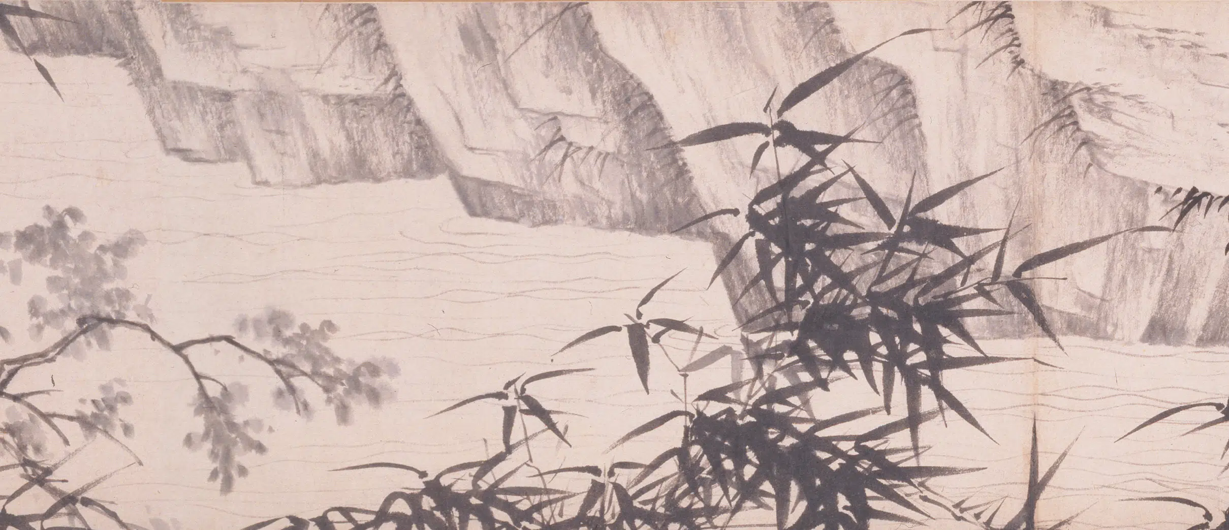 明朝【夏昶】《松泉竹石图卷》 第5张 明朝【夏昶】《松泉竹石图卷》 第5张