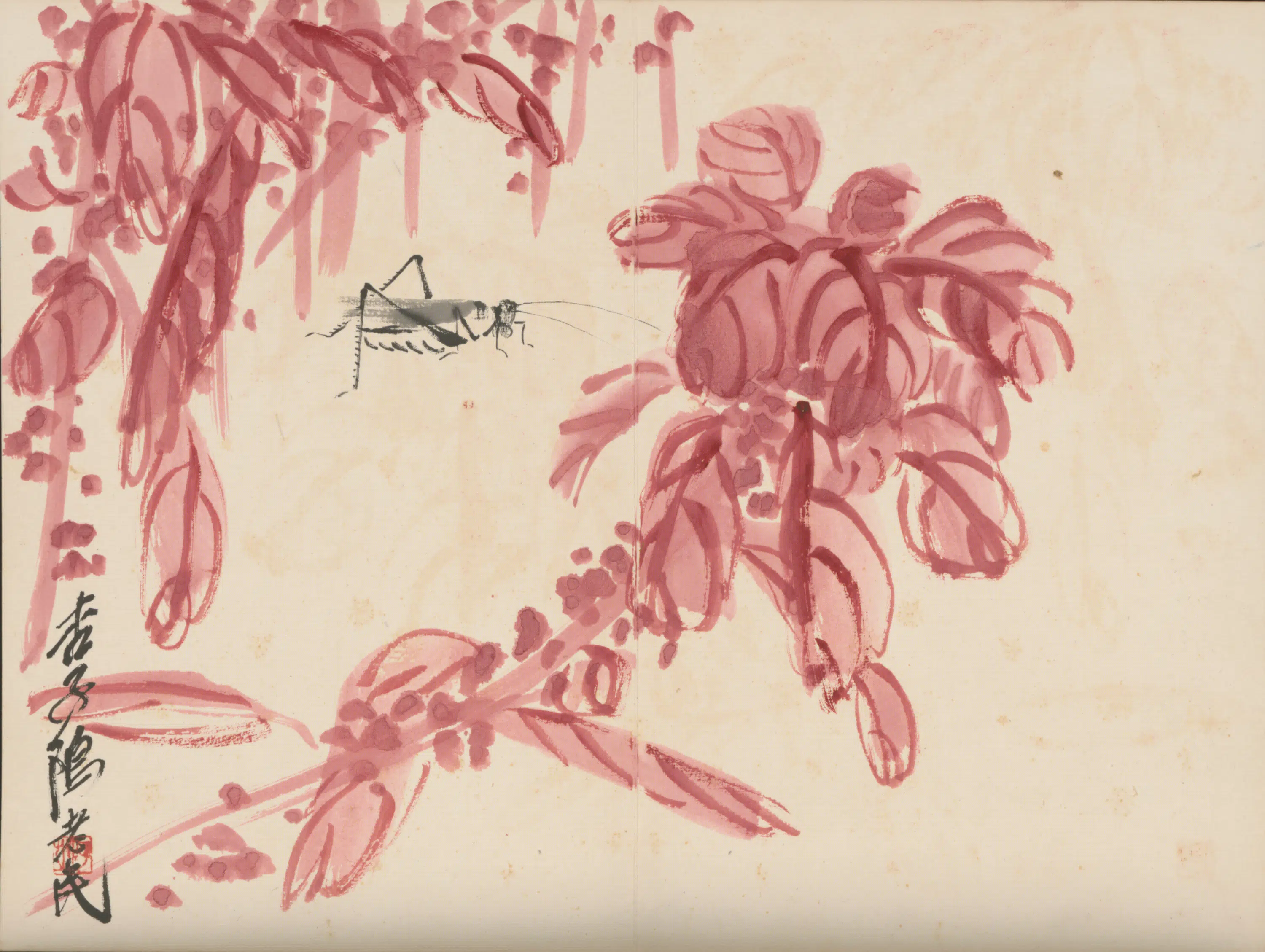 近现代【齐白石】《诗画合册》 第9张 近现代【齐白石】《诗画合册》 第9张