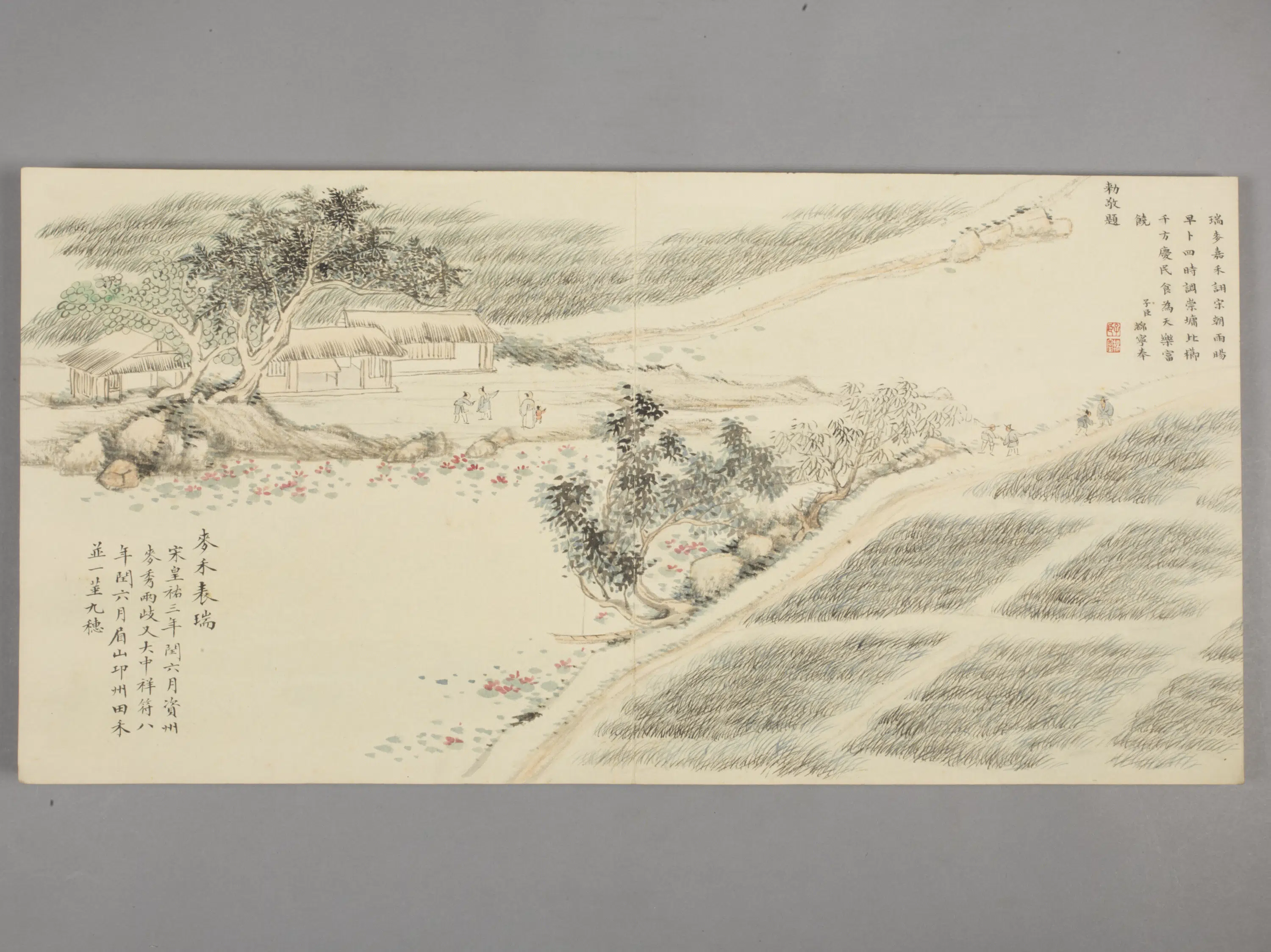 清代【董诰】《画归余纪典图册(12开)》 第9张 清代【董诰】《画归余纪典图册(12开)》 第9张