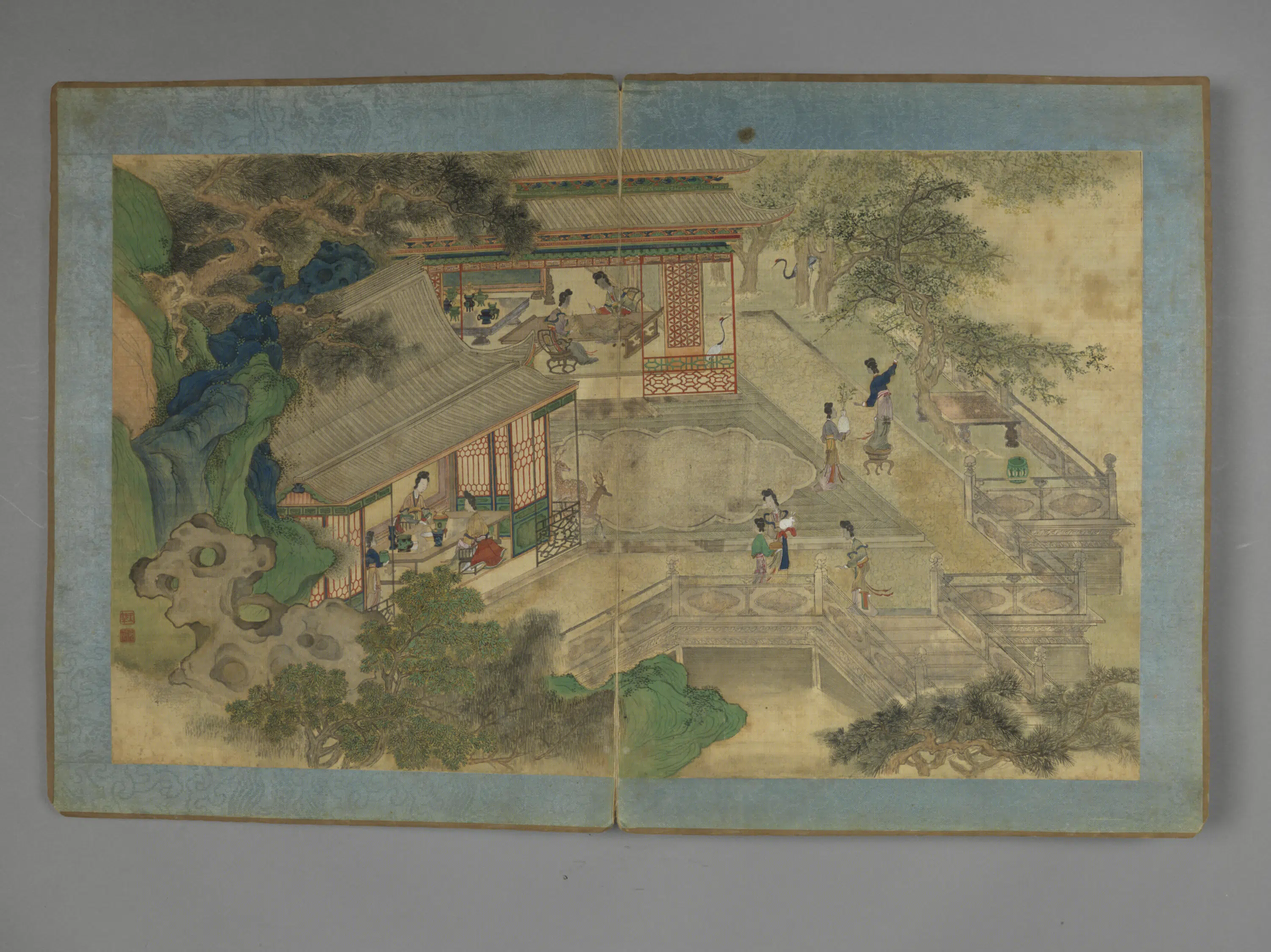 清代【王槩（概）】《九如治迹图册（9开）》 第2张