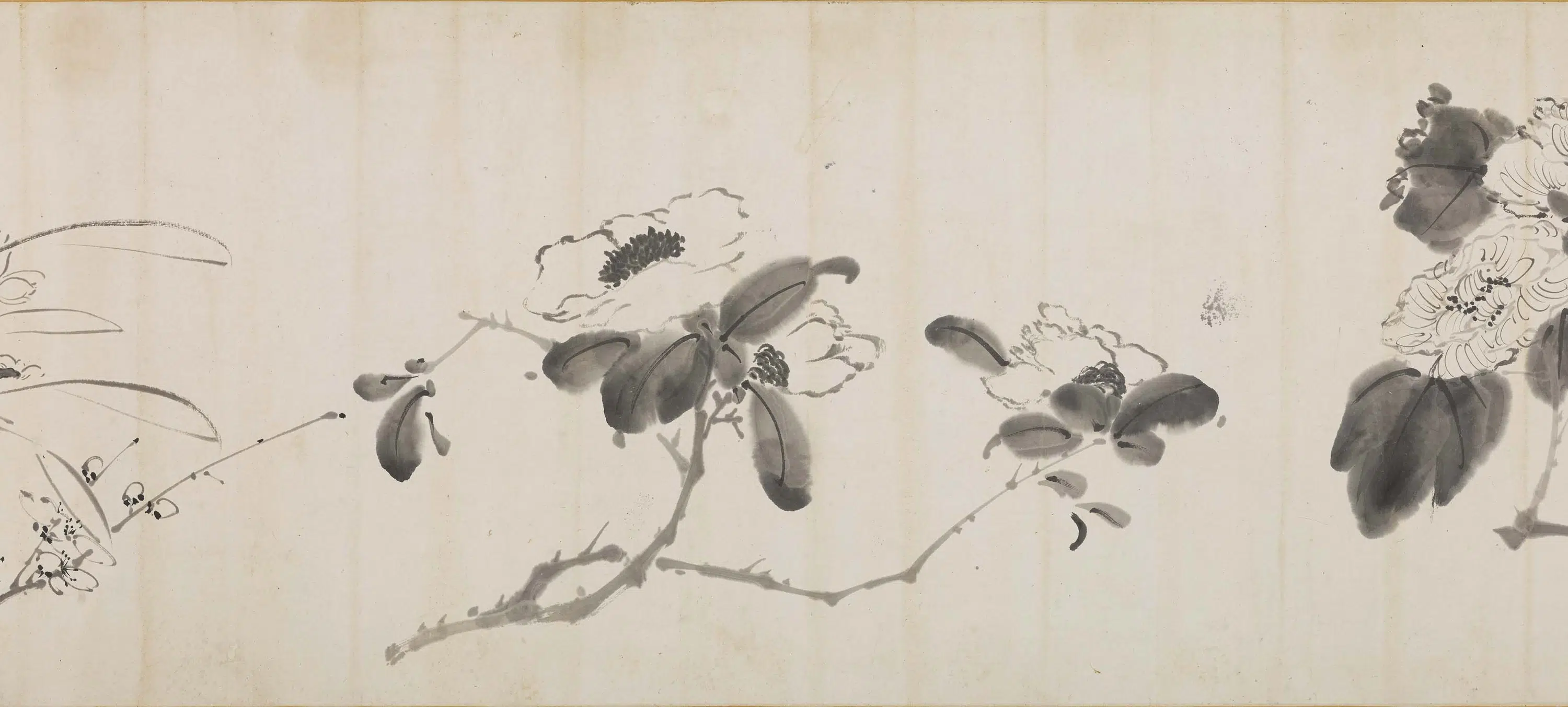 清代【李因】《花卉卷》 第2张
