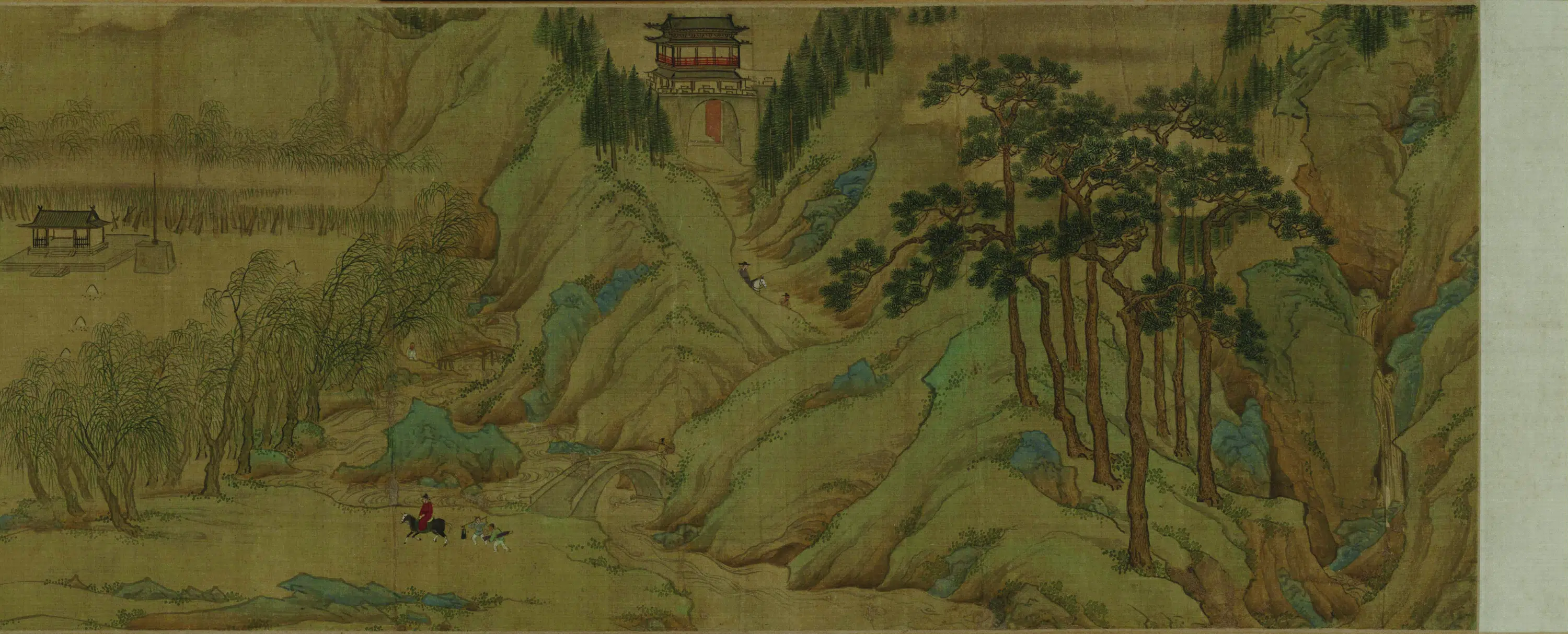 明朝【仇英】《归汾图卷》 第6张