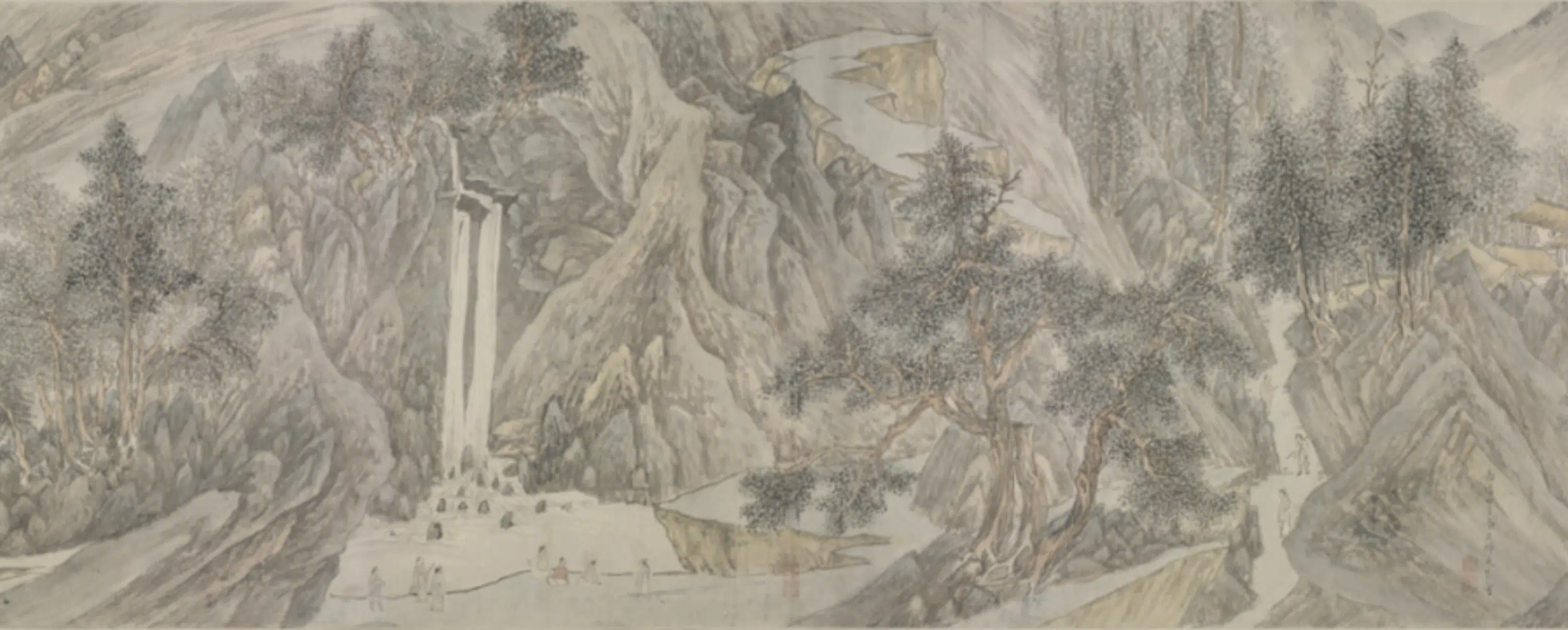 明朝【文伯仁】《山水卷》 第10张