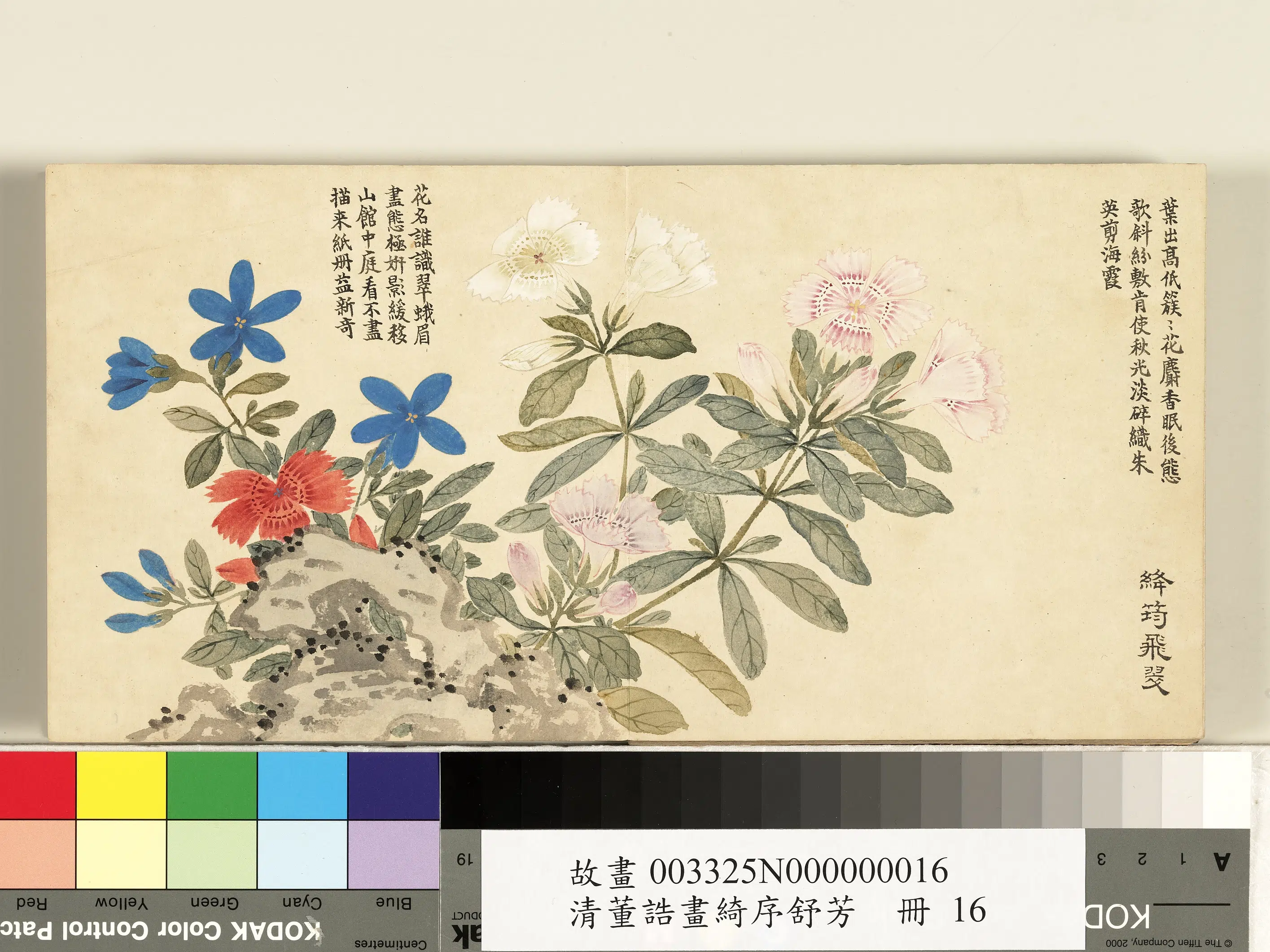 清代【董诰】《绮序舒芳册图-24开》 第17张