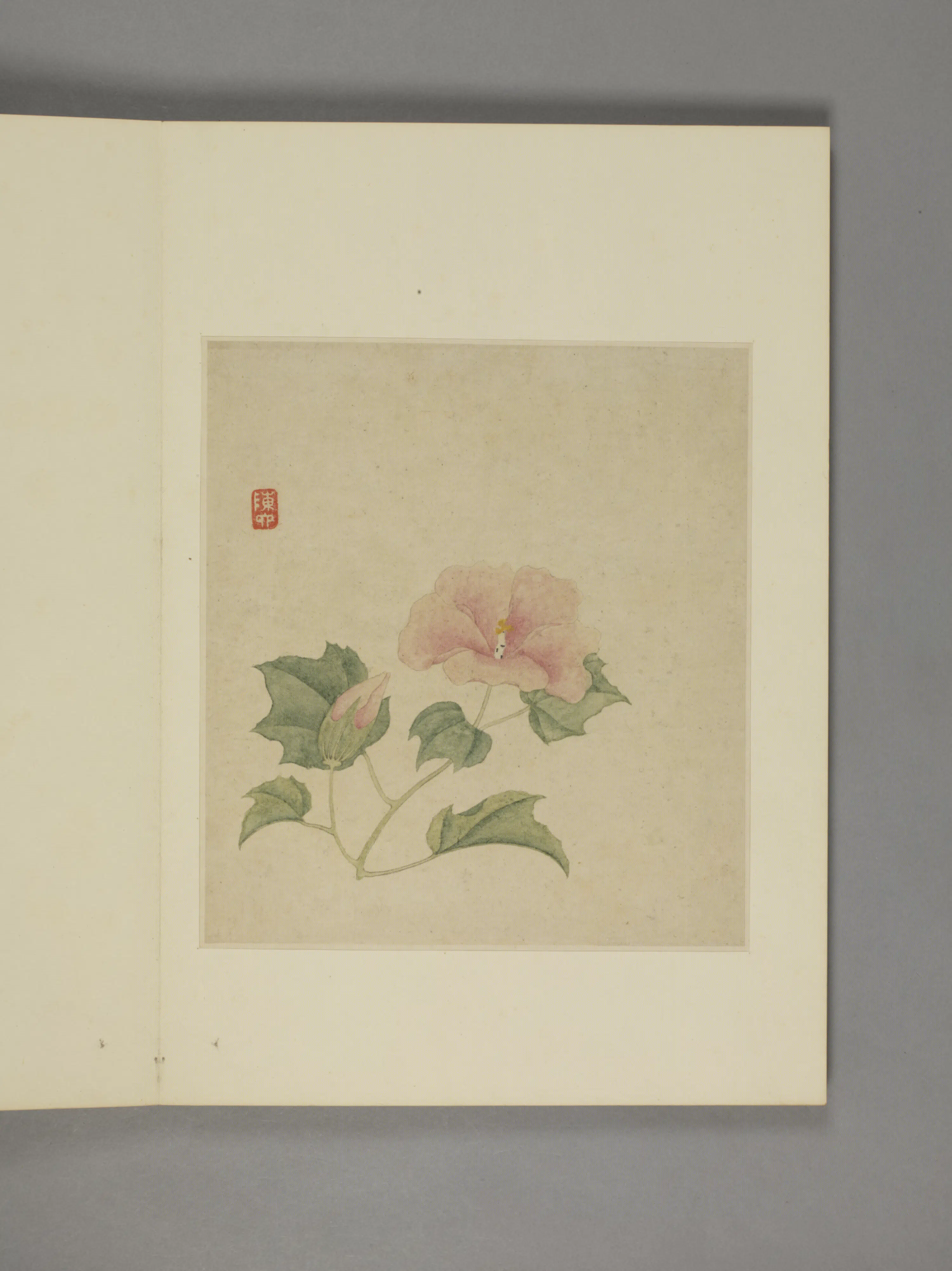 清代【陈字】《杂画册（7开）》 第4张