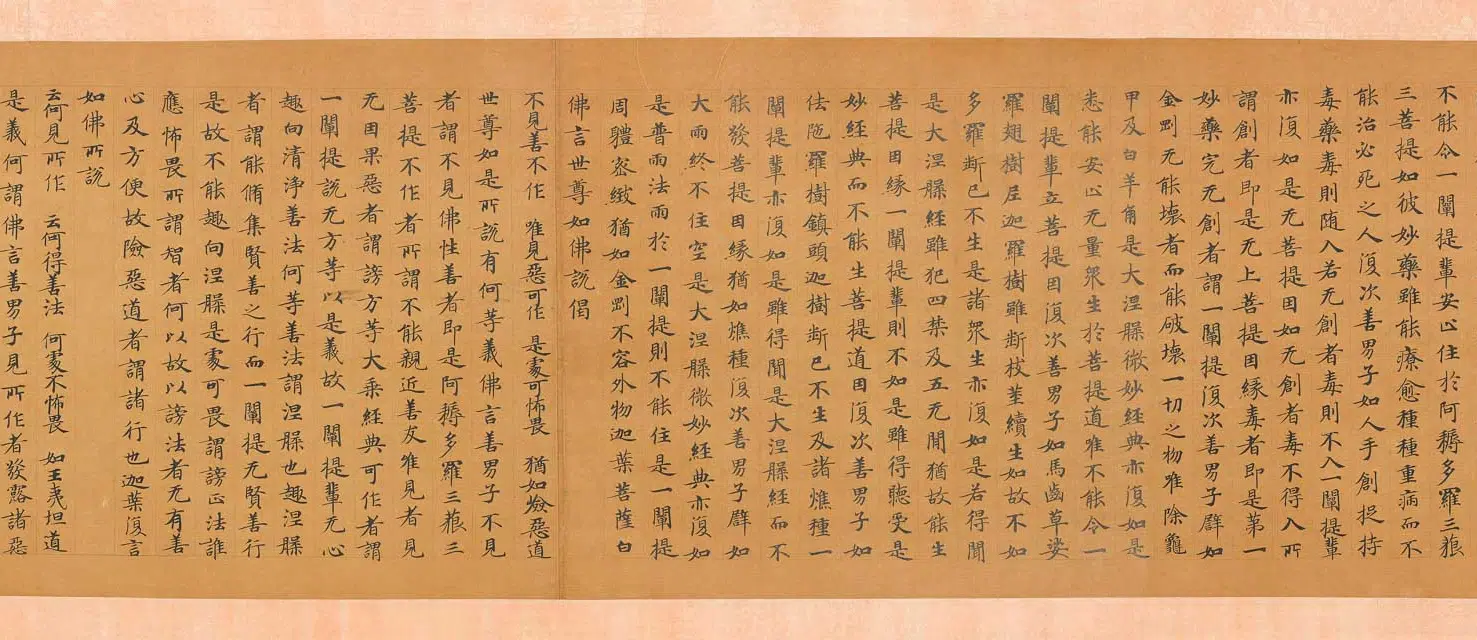 唐朝【佚名】《楷书大般涅槃经第九卷》 第2张 唐朝【佚名】《楷书大般涅槃经第九卷》 第2张