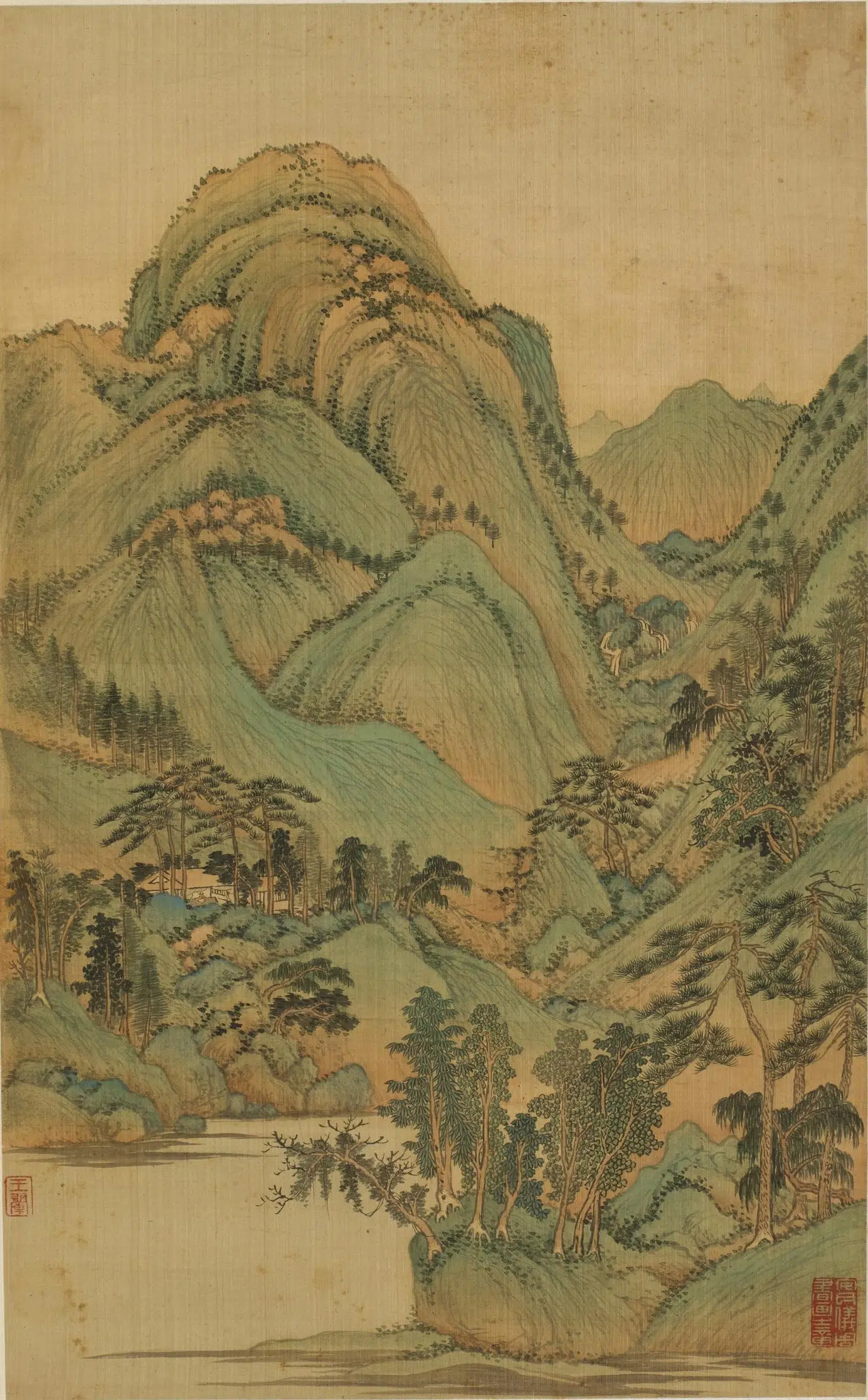 清代【王翚】《小中现大图册》 第4张