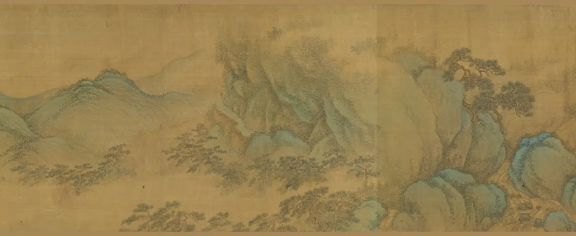 清代【王翚】《群峰春霭图卷》 第3张 清代【王翚】《群峰春霭图卷》 第3张