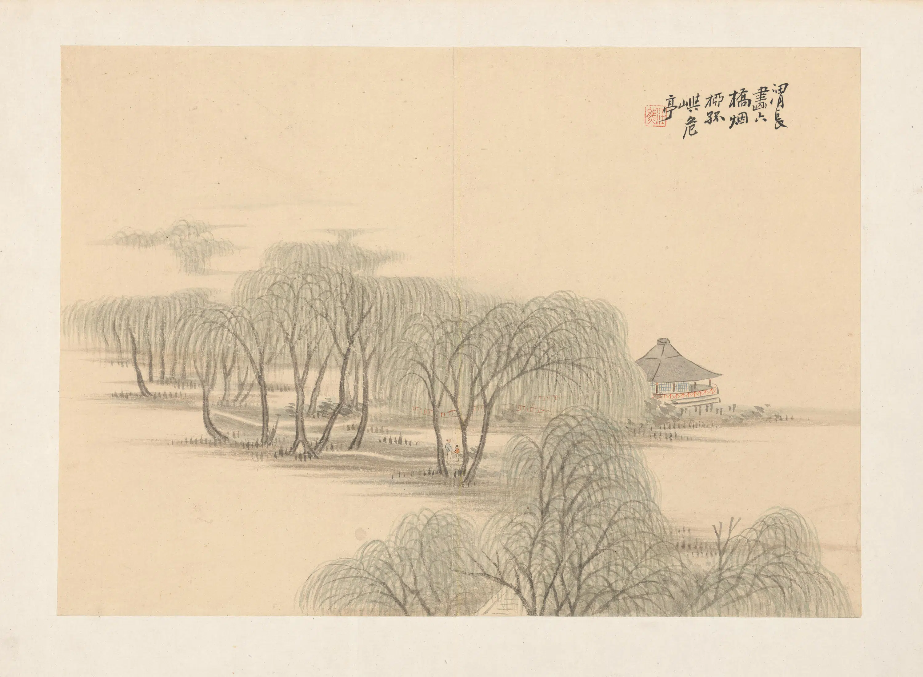 清代【任熊】《杂画图册》