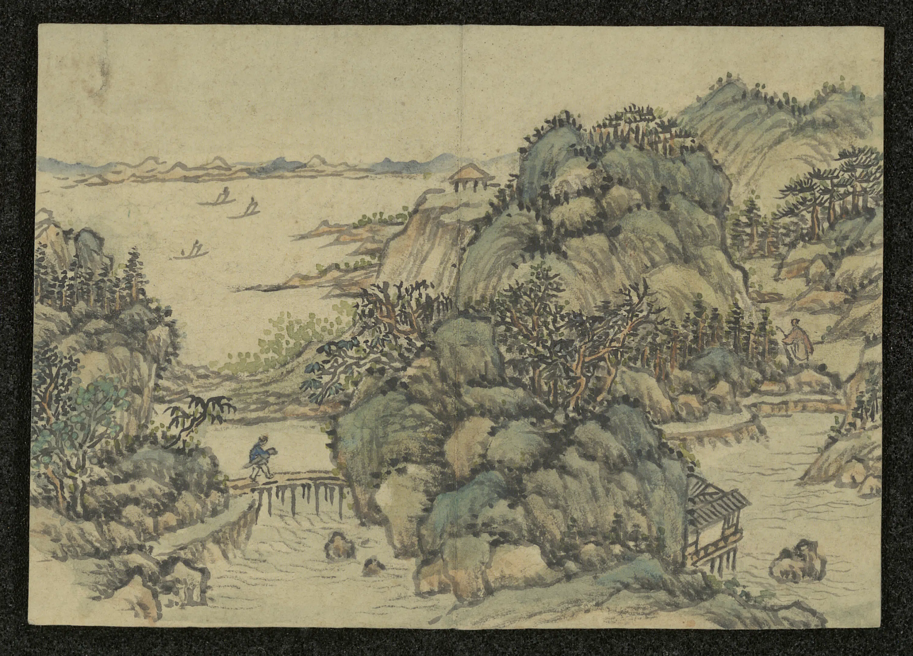 清代【方琮】《山水册（11开）》 第6张