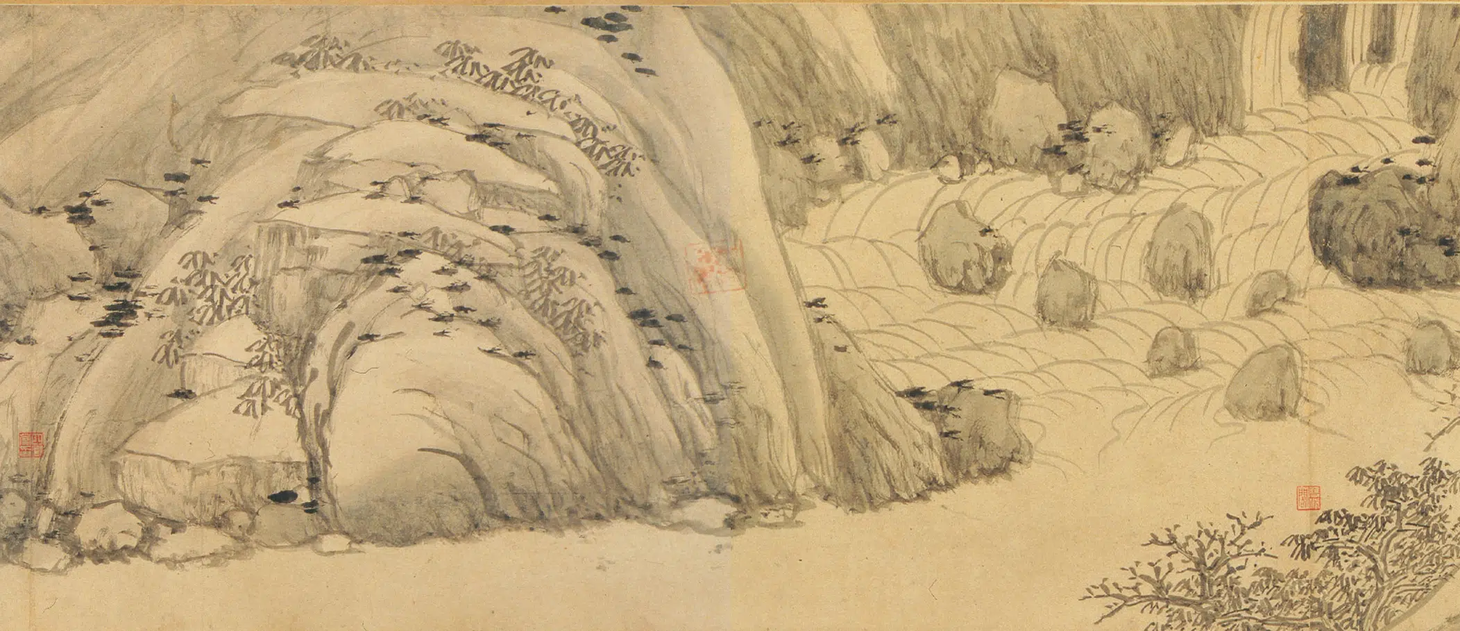 明朝【沈周】《西山纪游图卷》 第11张