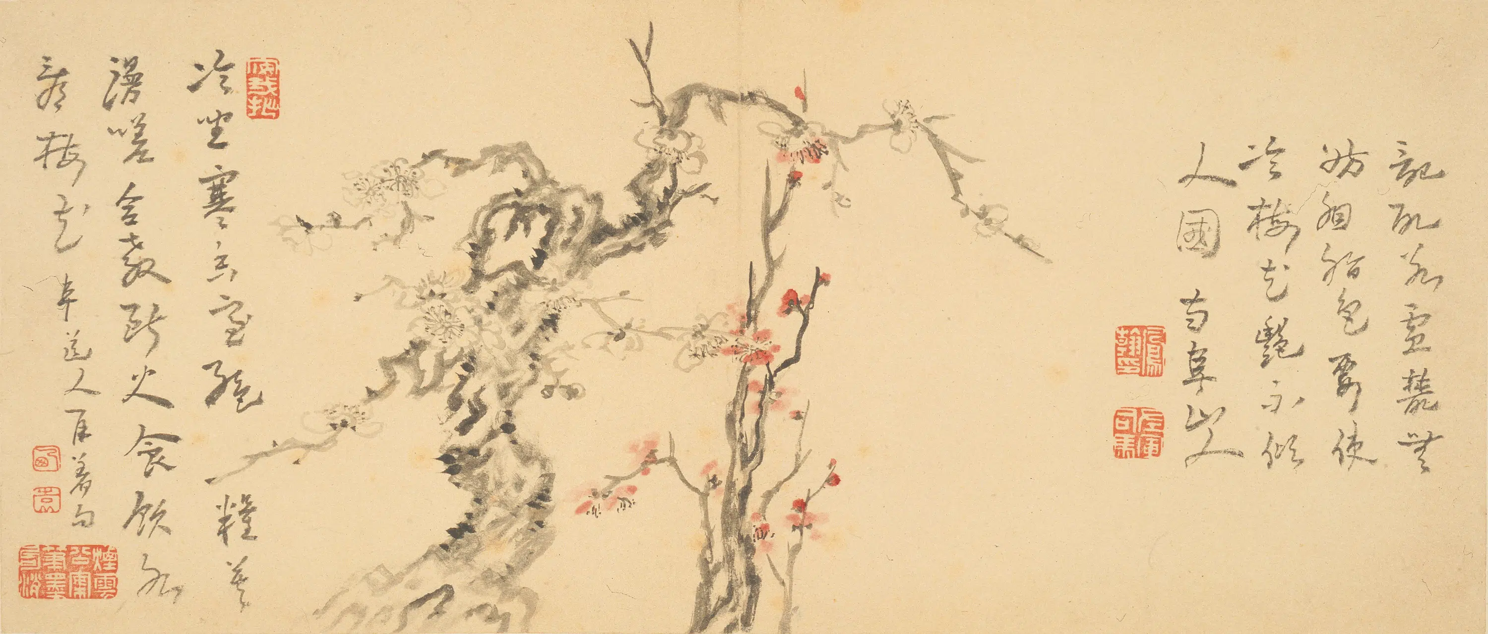 清代【高凤翰】《梅花册》 第7张 清代【高凤翰】《梅花册》 第7张