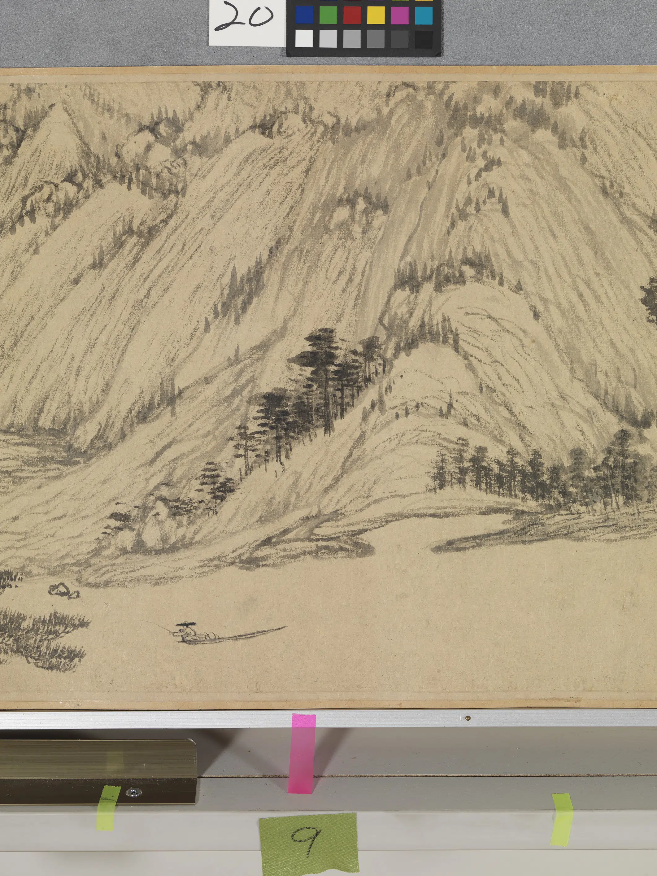元代【黄公望】《富春山居图子明卷》 第11张 元代【黄公望】《富春山居图子明卷》 第11张