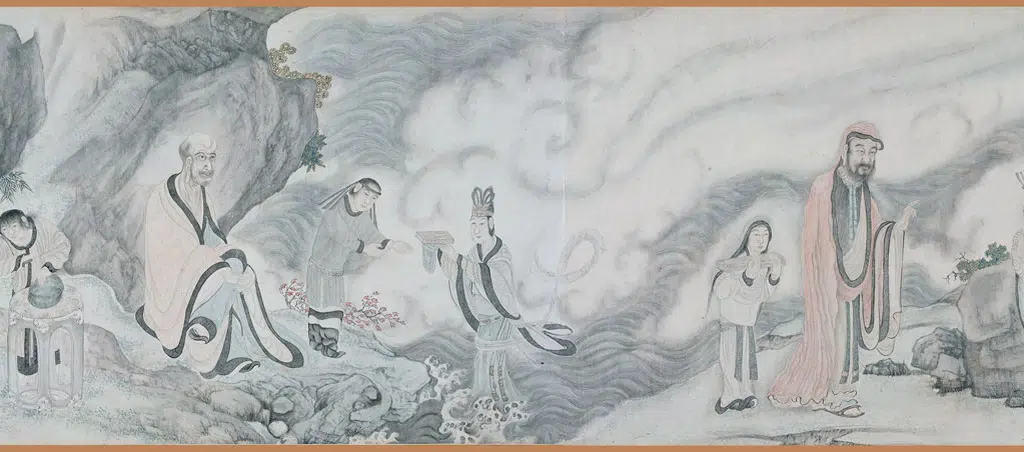 明朝【丁云鹏】《罗汉图卷》 第6张 明朝【丁云鹏】《罗汉图卷》 第6张