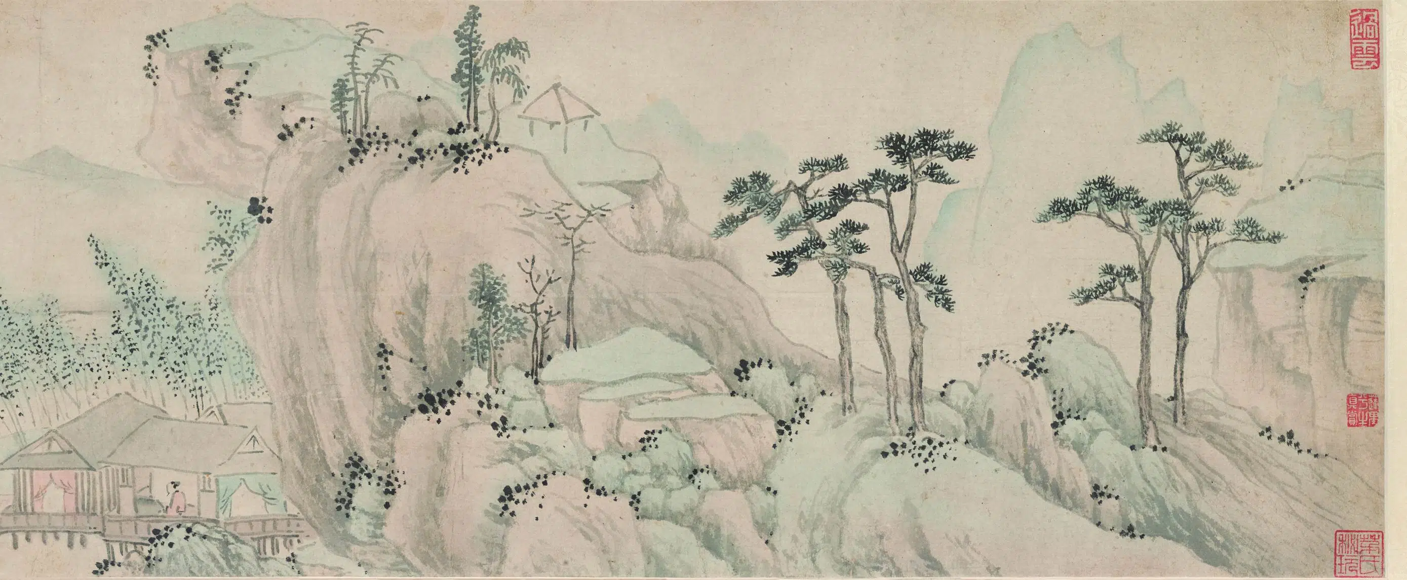 明朝【沈周】《西山图卷》 第9张