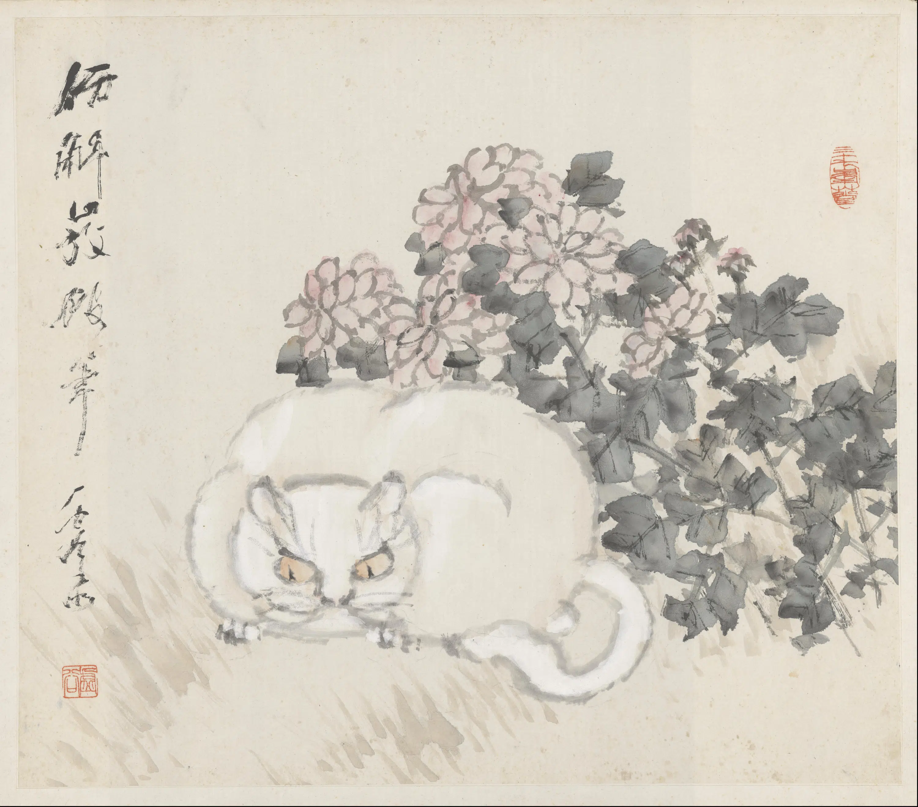 清代【虚谷】《杂画册（12开）》