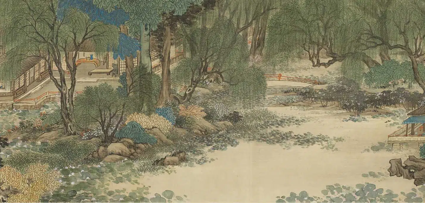 清代【任熊】《范湖草堂图卷》 第2张 清代【任熊】《范湖草堂图卷》 第2张