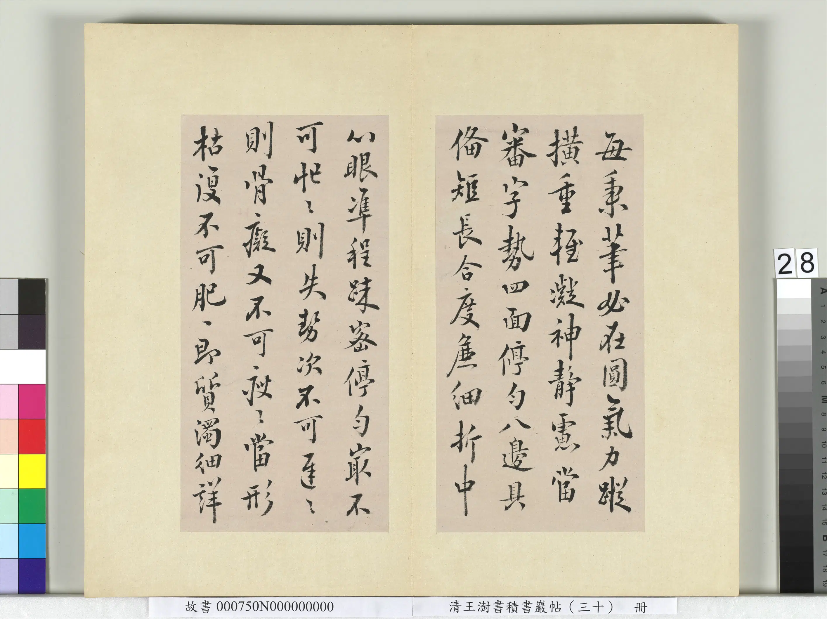 清代【王澍】《书积书岩帖(三十)册》 第12张 清代【王澍】《书积书岩帖(三十)册》 第12张