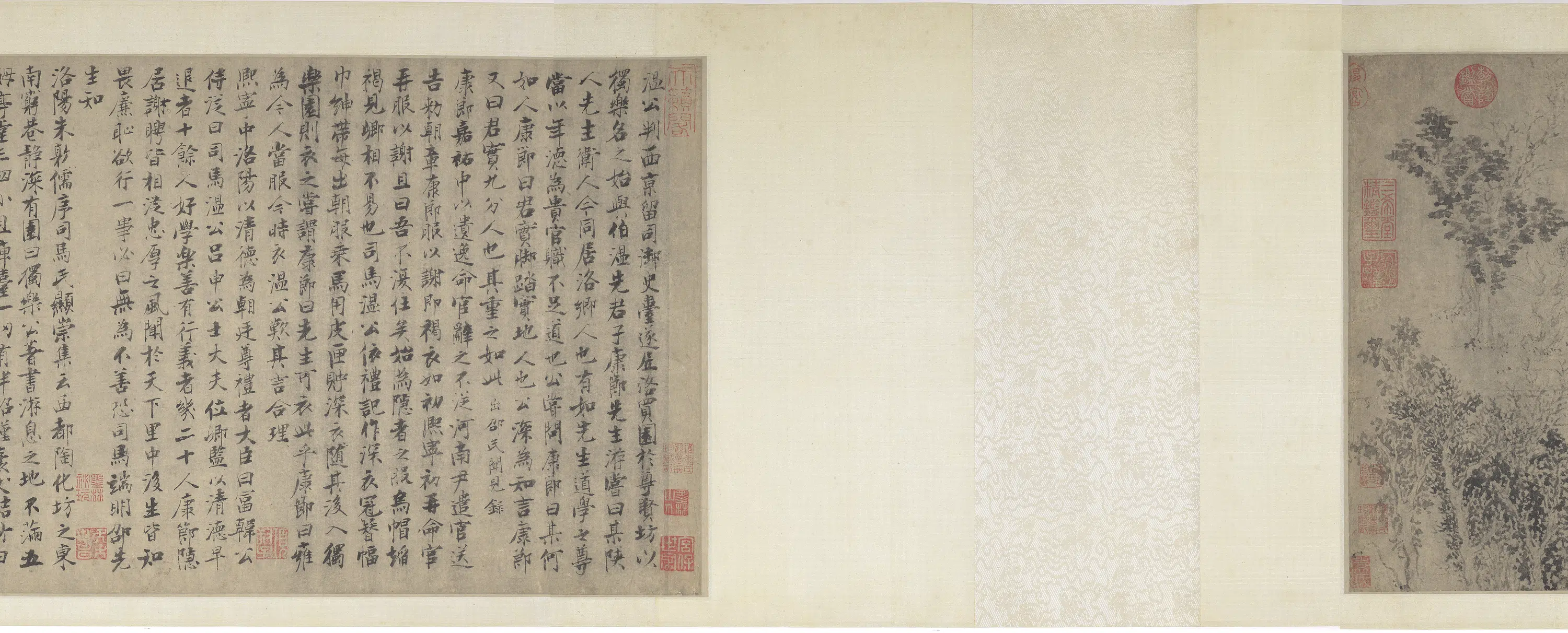 宋代《宋人画司马光独乐园图卷》 第2张 宋代《宋人画司马光独乐园图卷》 第2张
