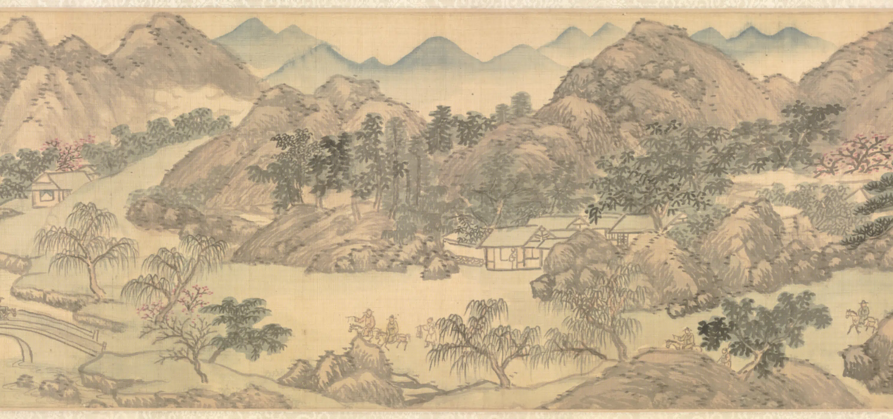 明朝【邓韨】《归汾图卷》 第4张 明朝【邓韨】《归汾图卷》 第4张