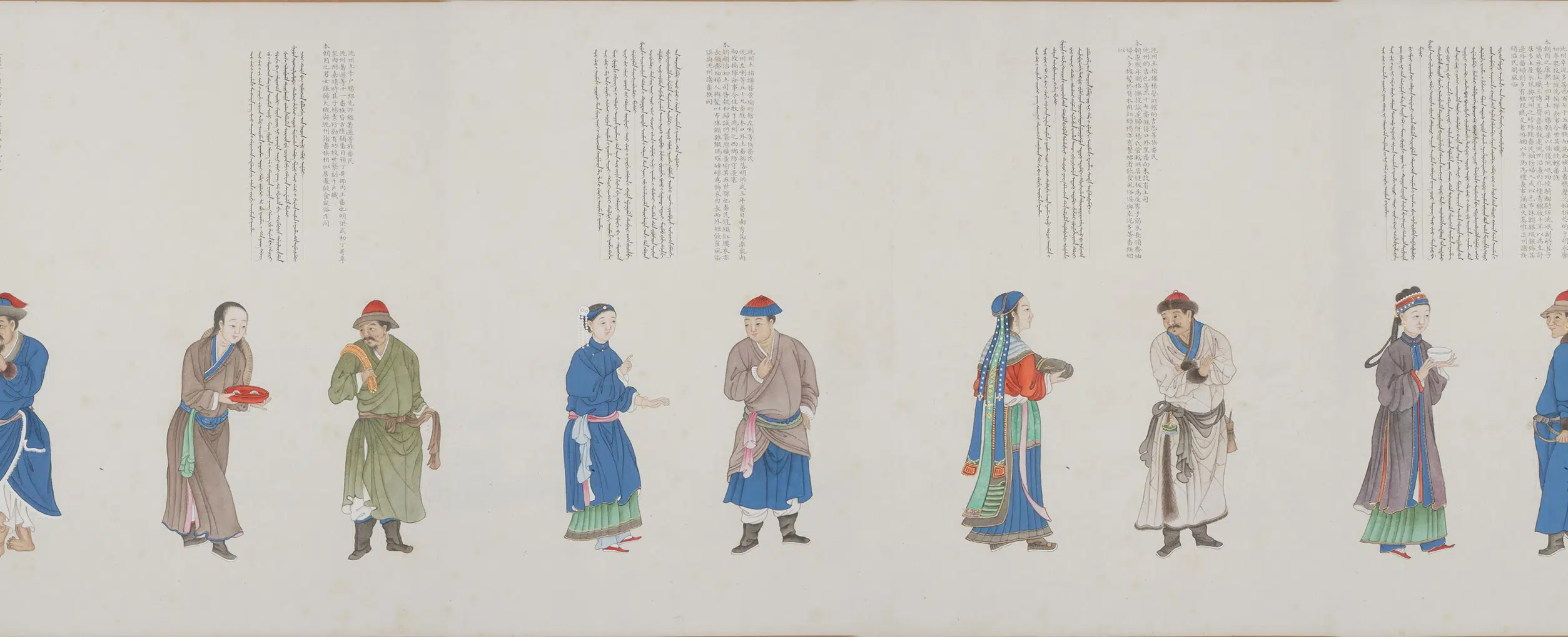 清代【沈焕】《沈庆兰、黎明、程琳合画职贡图卷第三卷》 第15张 清代【沈焕】《沈庆兰、黎明、程琳合画职贡图卷第三卷》 第15张