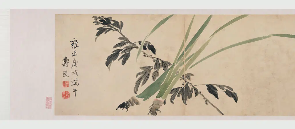清代【边寿民】《花卉卷》