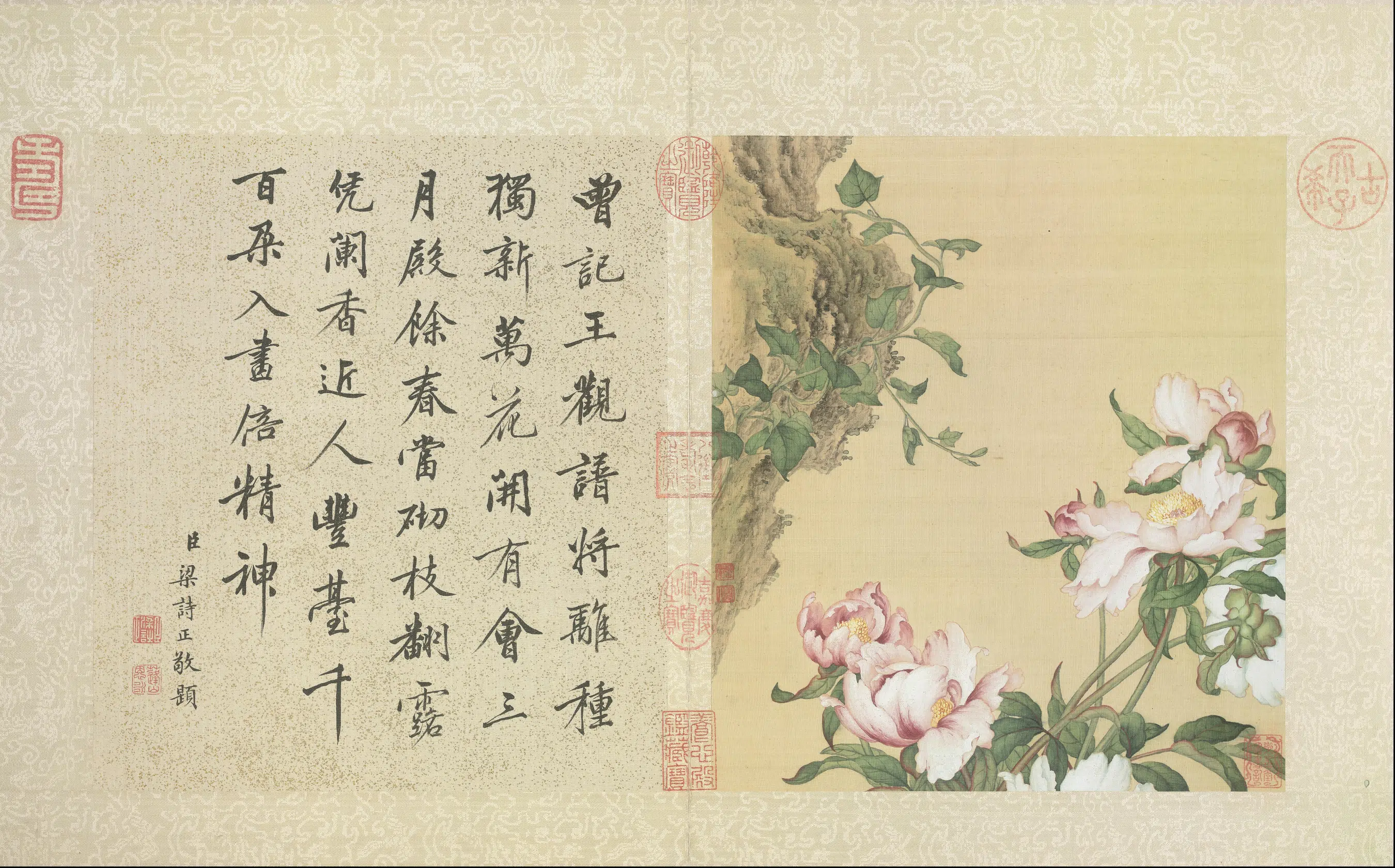 清代【郎世宁】《花鸟册（9开）》 第5张