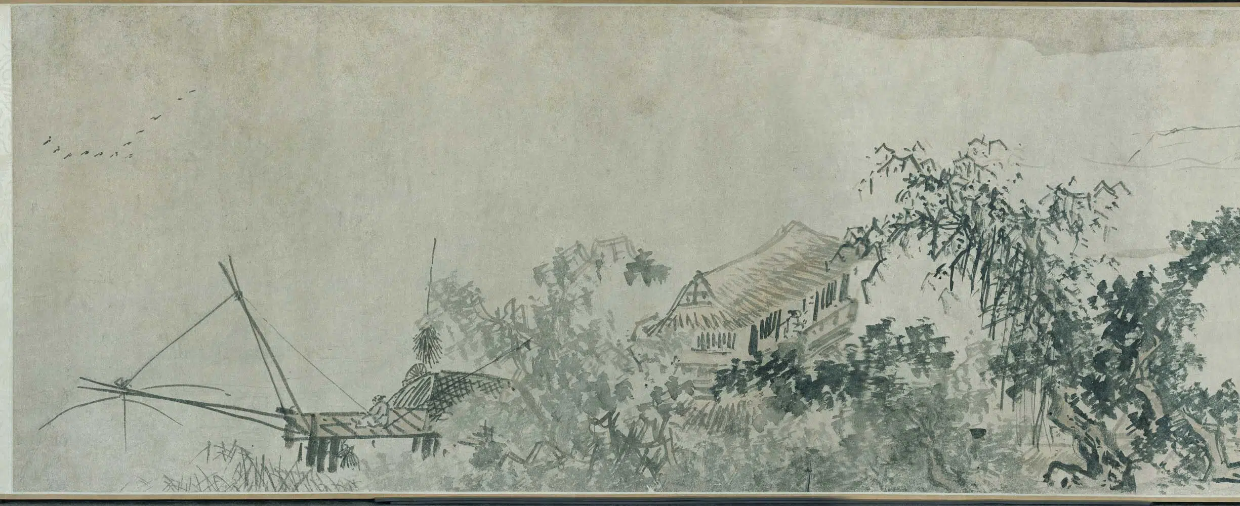 明朝【佚名】《渔父图卷》