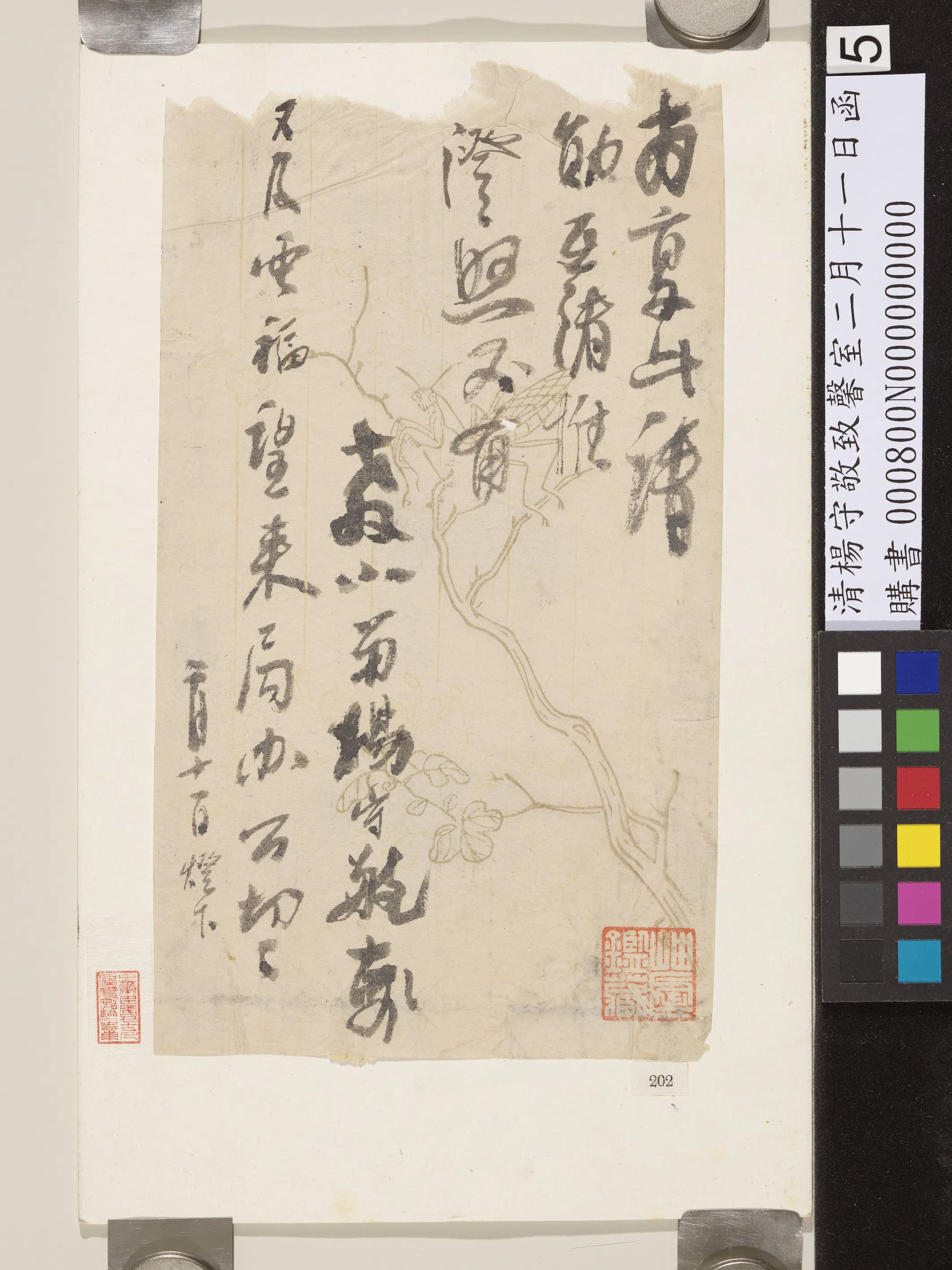 清代【杨守敬】《致馨室二月十一日函》 第5张