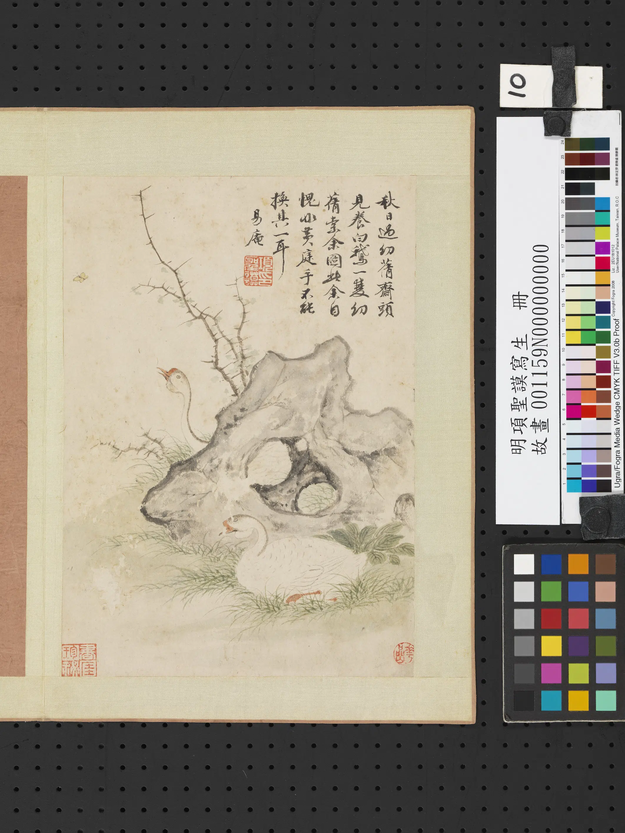 明朝【项圣谟】《写生册》 第8张