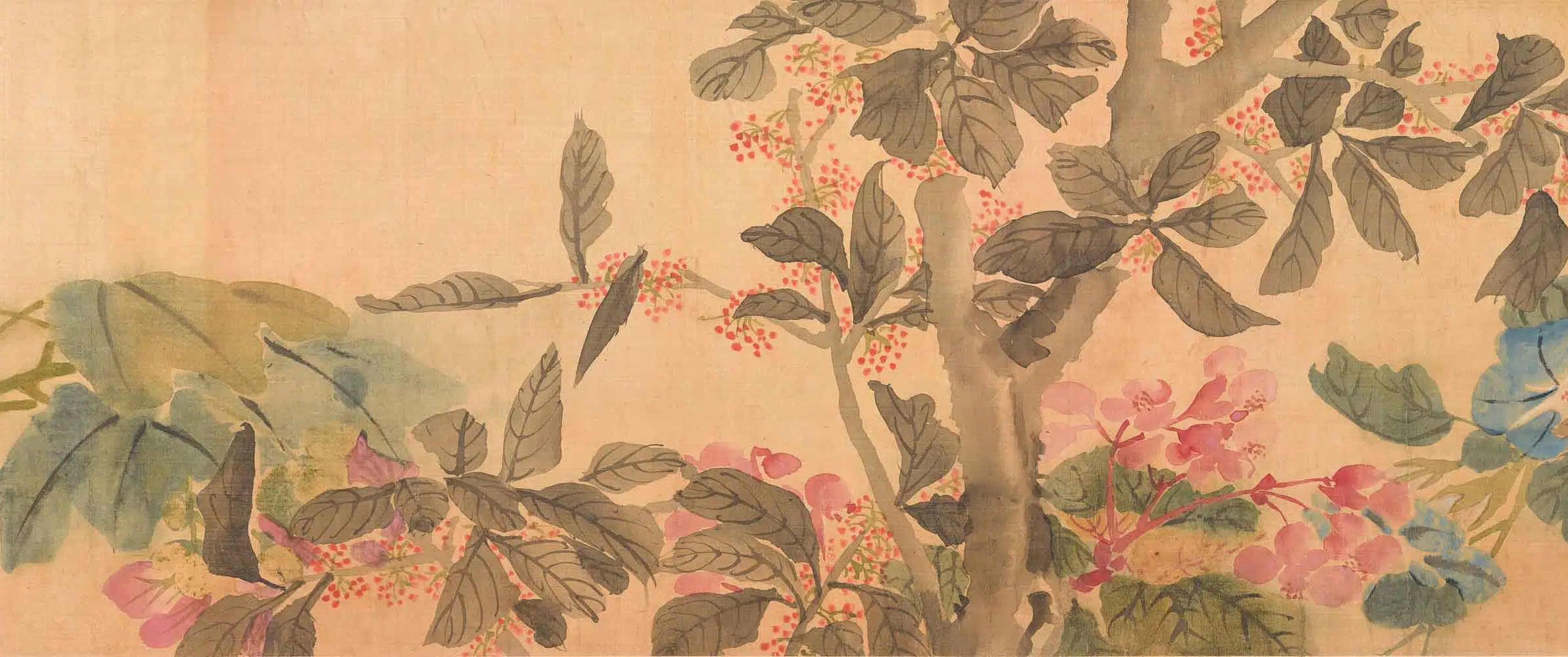 清代【任熊】《花卉图卷》 第6张
