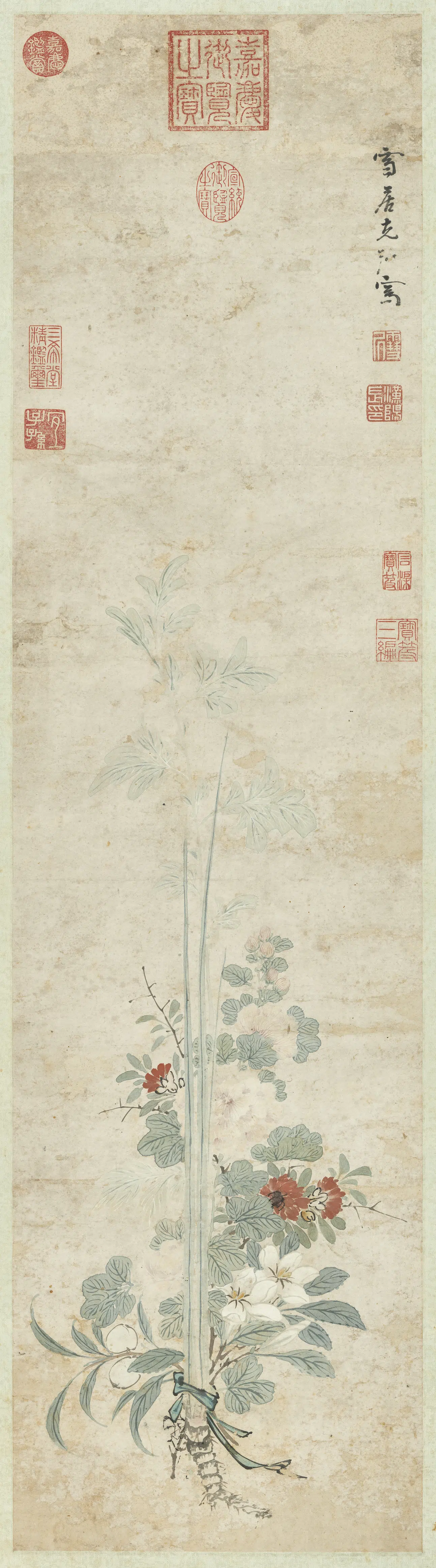 明朝【孙克弘】《画端阳景图轴》