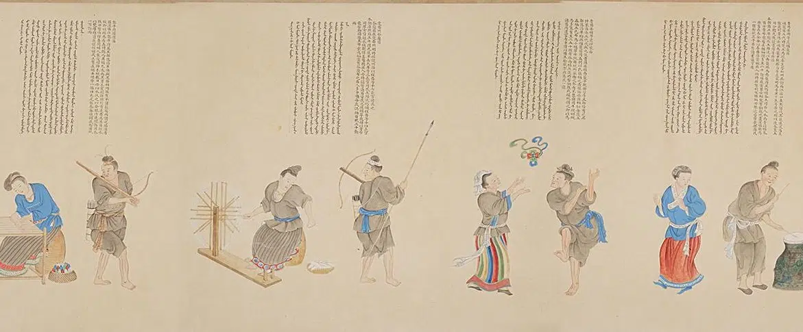 清代【清人】《画职贡图卷》 第21张