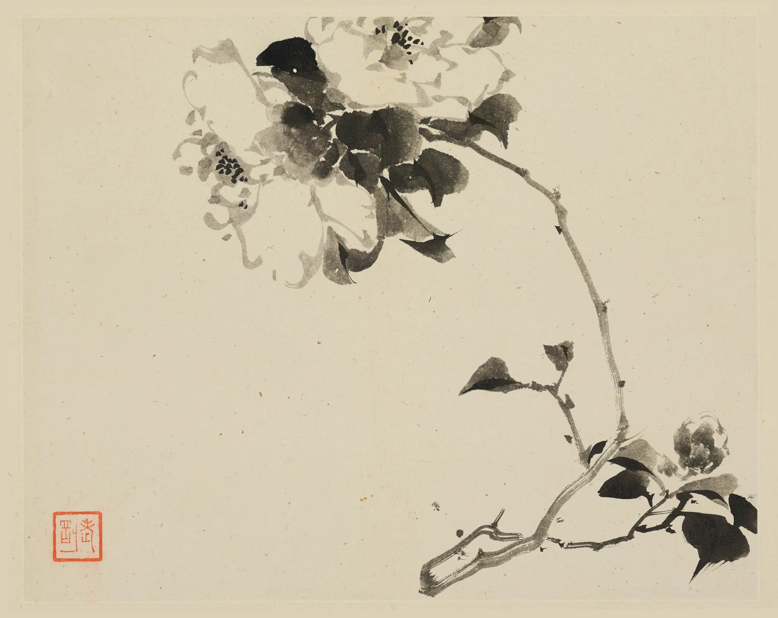 清代【居廉】《花卉图册》 第1张 清代【居廉】《花卉图册》 第1张