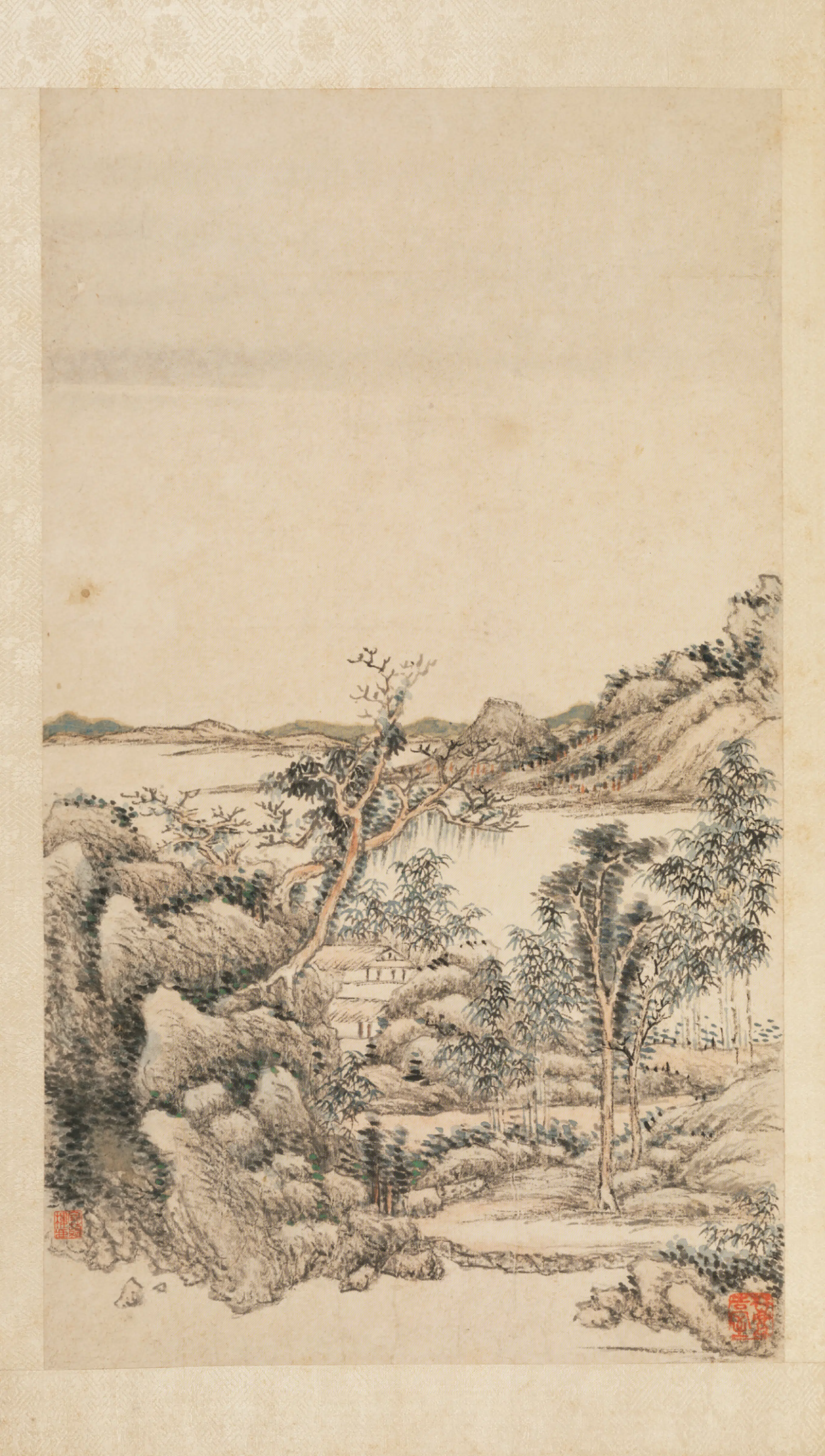 清代【王原祁】《山水册-1(12开)》 第4张 清代【王原祁】《山水册-1(12开)》 第4张