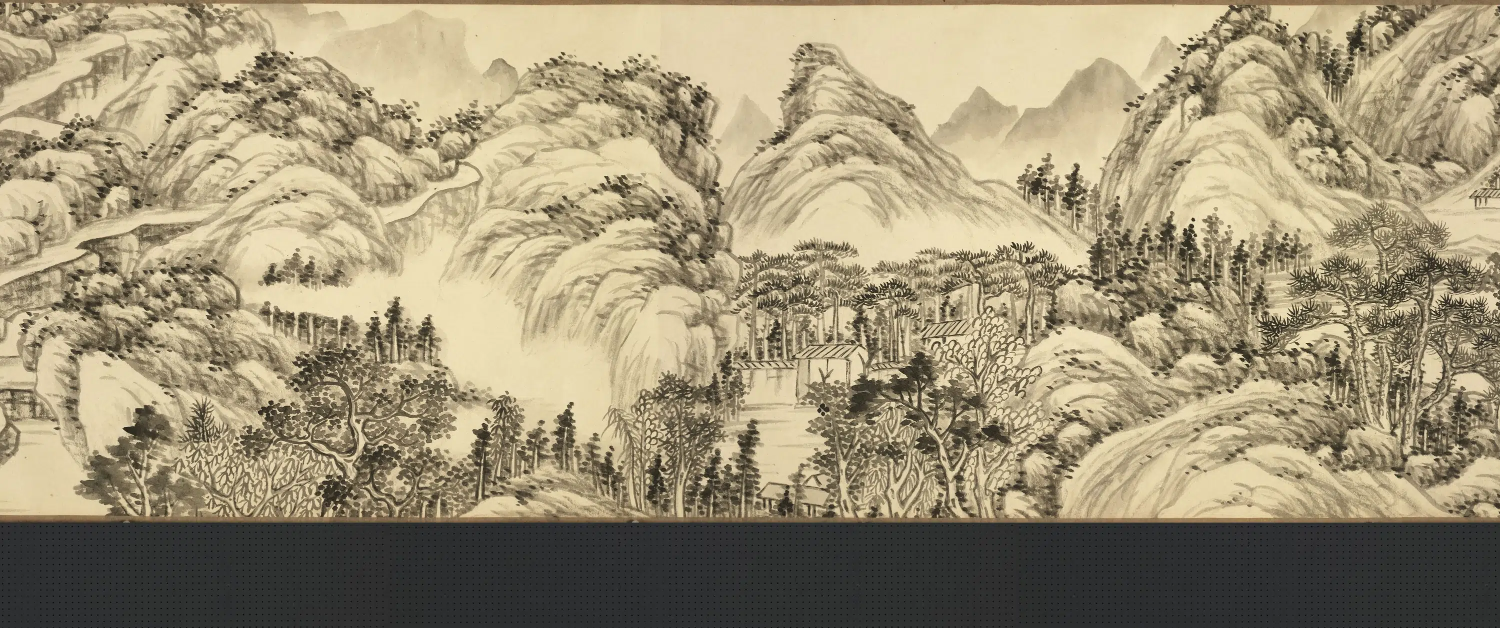 清代【董诰】《仙壑探奇图卷》 第2张 清代【董诰】《仙壑探奇图卷》 第2张