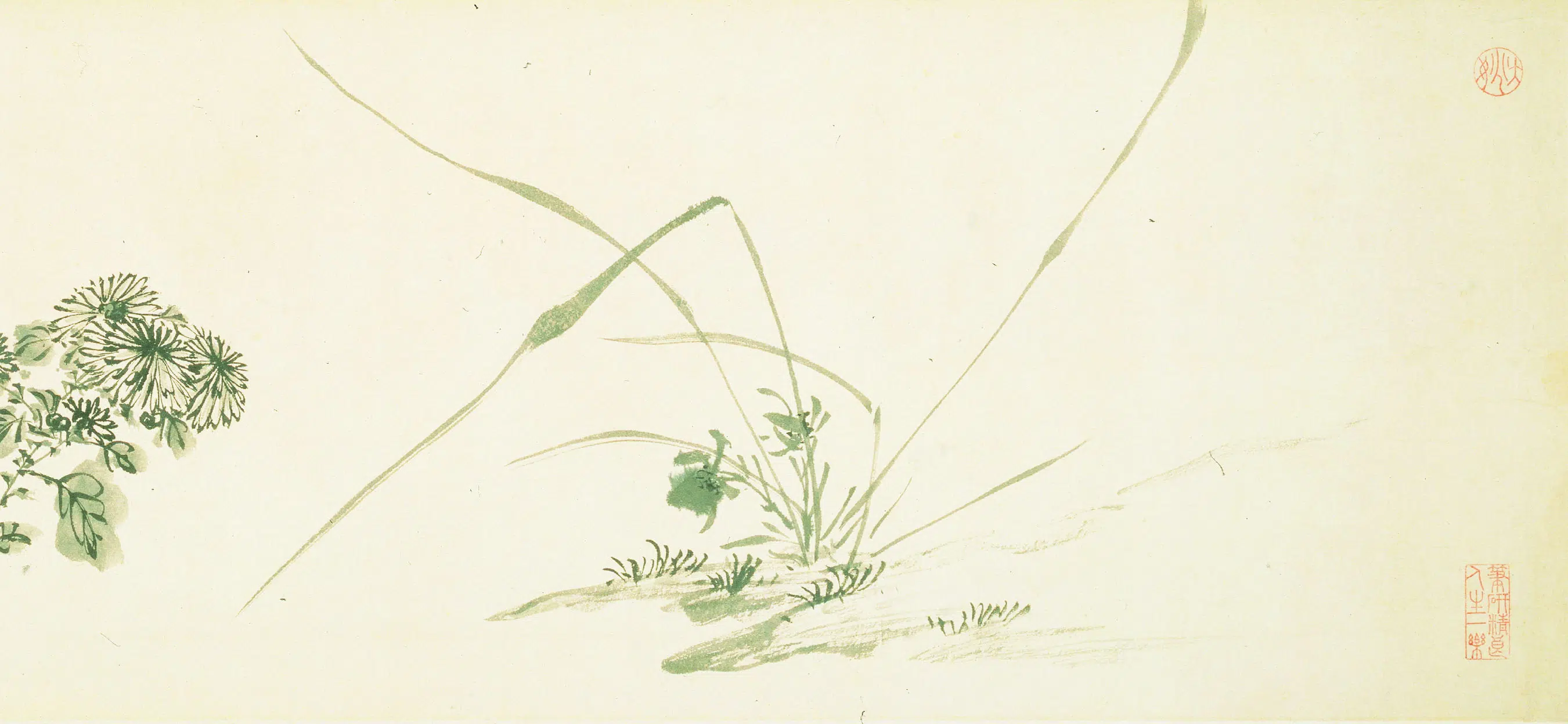 明朝【陈淳（道复）】《花卉图卷-1》 第7张