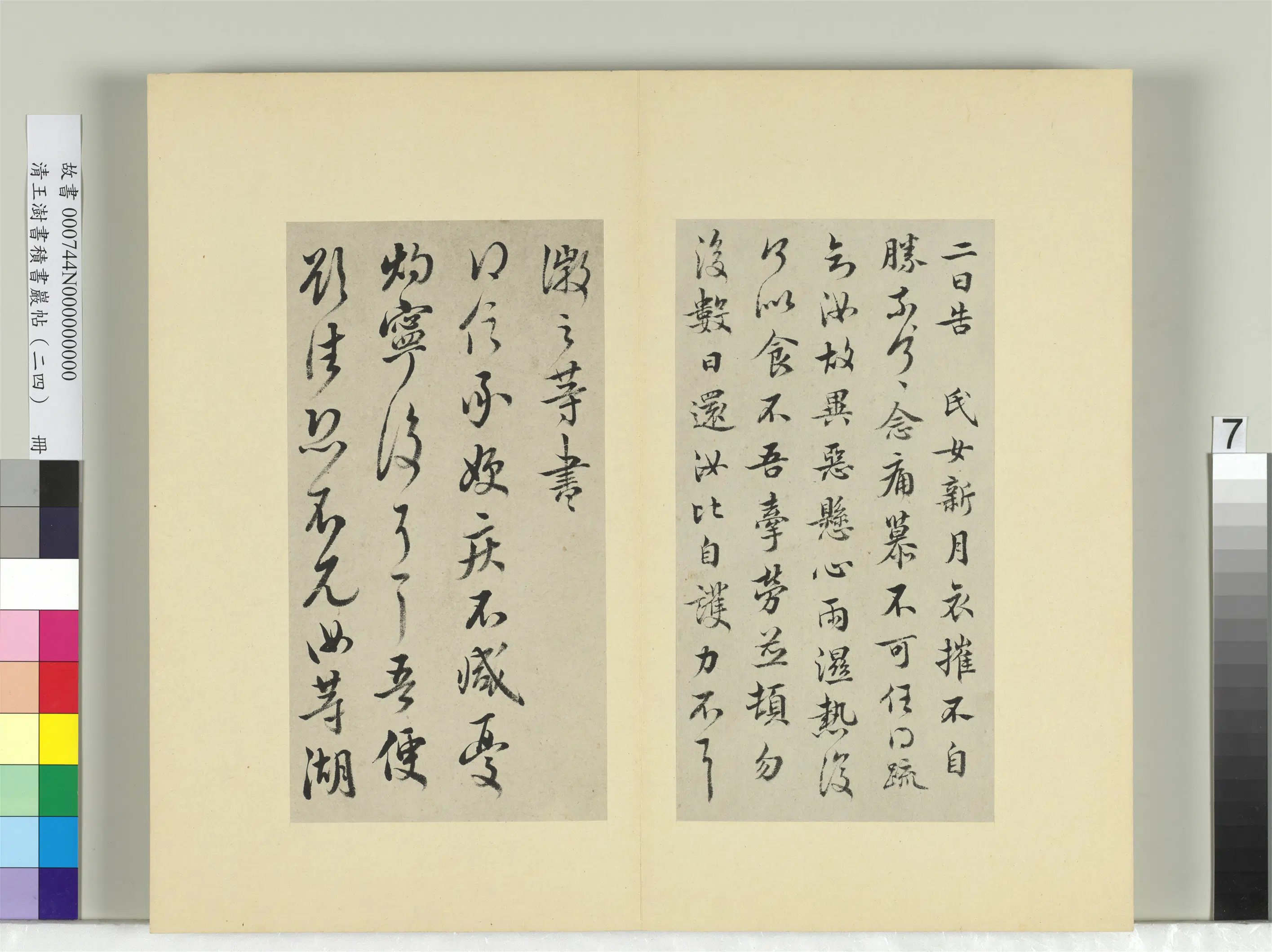 清代【王澍】《书积书岩帖(二十四)册》 第10张 清代【王澍】《书积书岩帖(二十四)册》 第10张