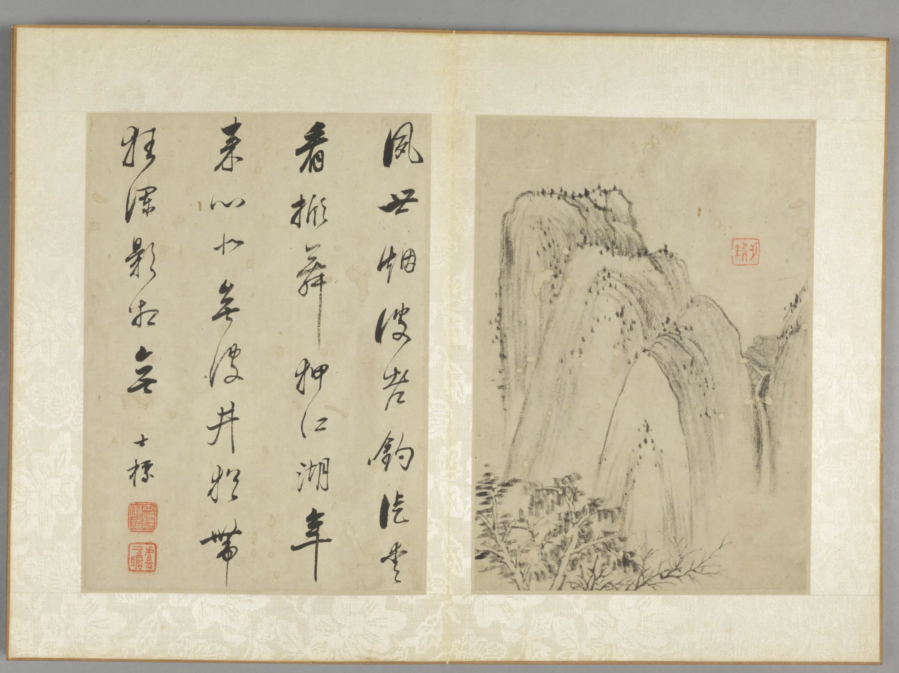 清代【汪之瑞】《山水册（9开）》 第2张