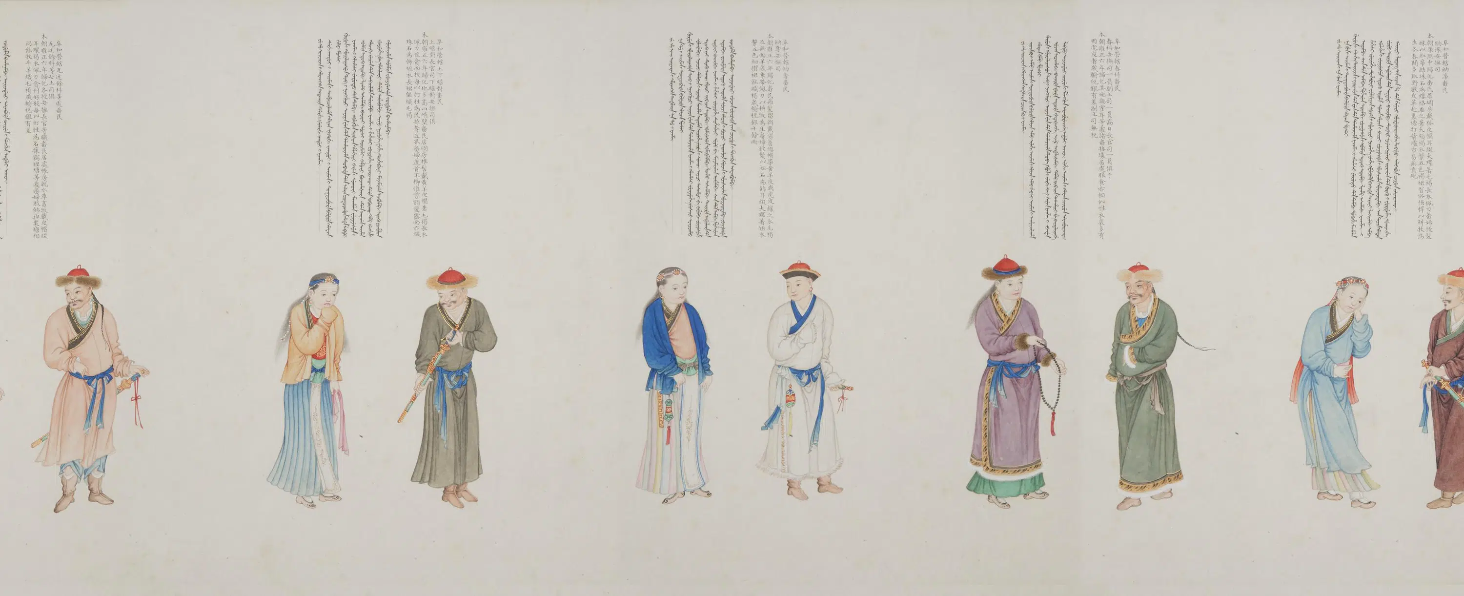 清代【沈焕】《沈庆兰、黎明、程琳合画职贡图卷第三卷》 第37张 清代【沈焕】《沈庆兰、黎明、程琳合画职贡图卷第三卷》 第37张