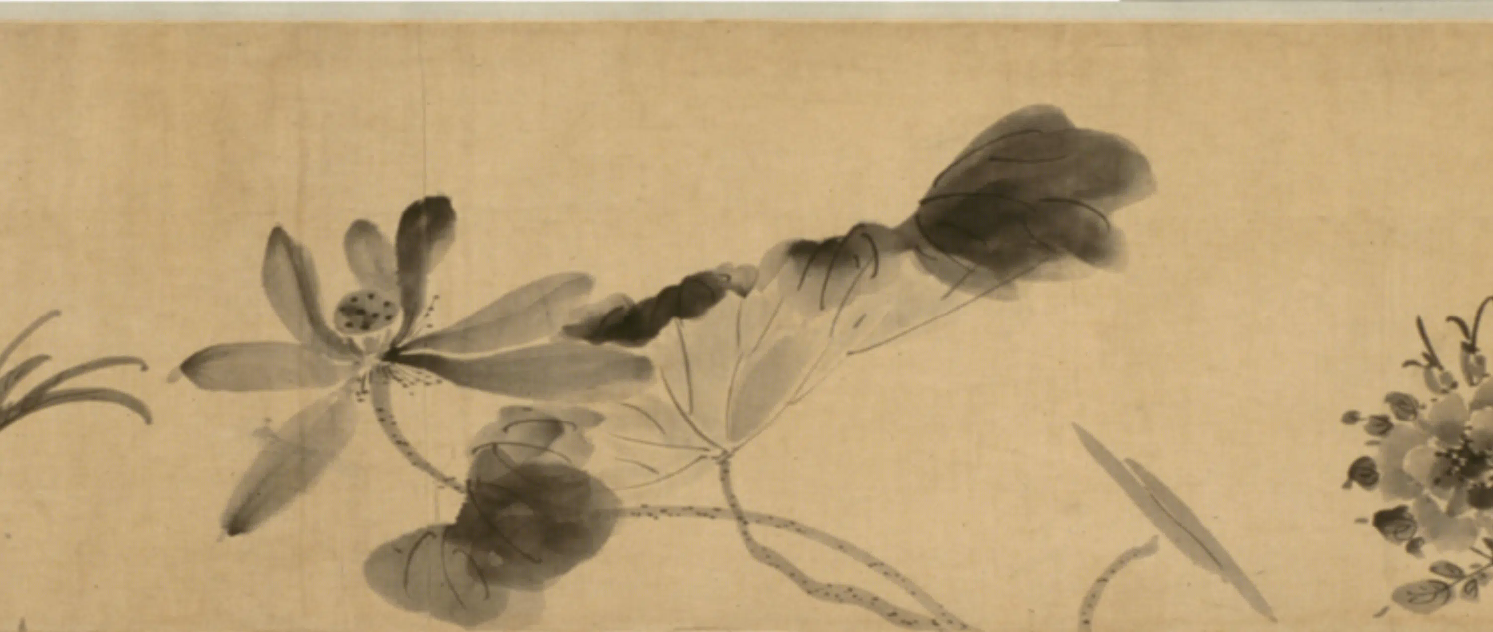 明朝【李因】《花鸟图卷》 第9张