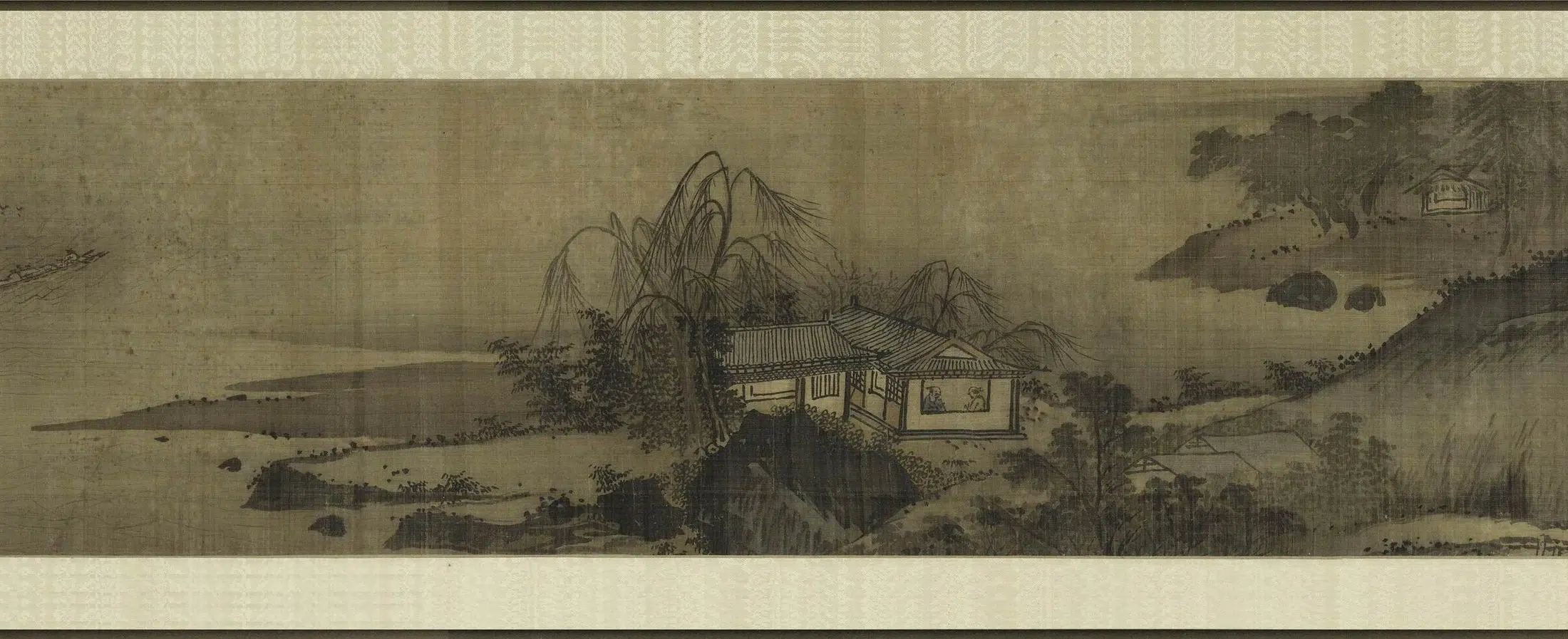元朝【张远】《潇湘八景图卷》 第10张