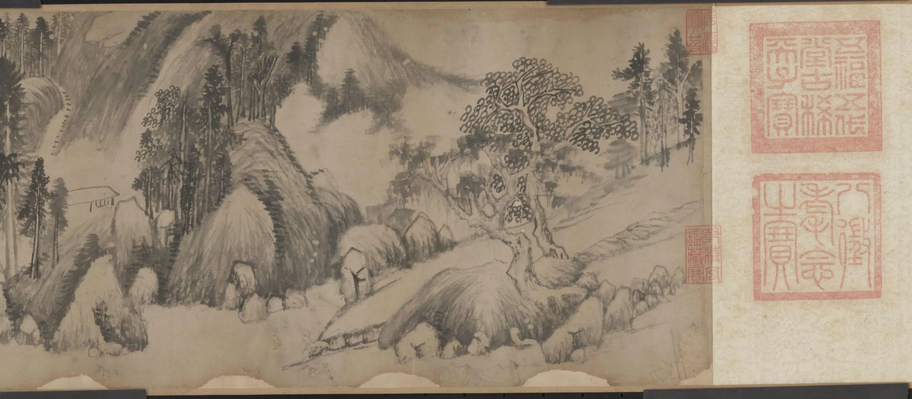 明朝【董其昌】《山水卷》 第4张