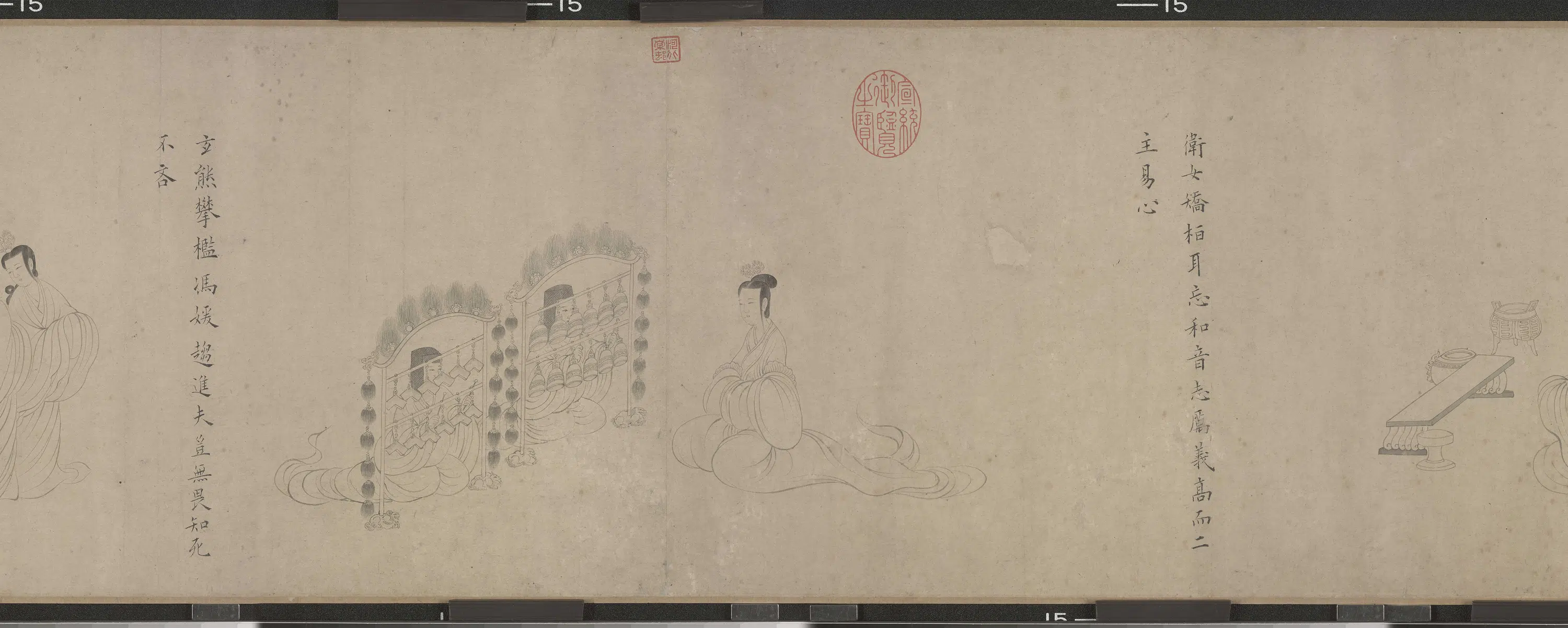东晋【顾恺之 】《女史箴图卷（宋摹）》 第2张