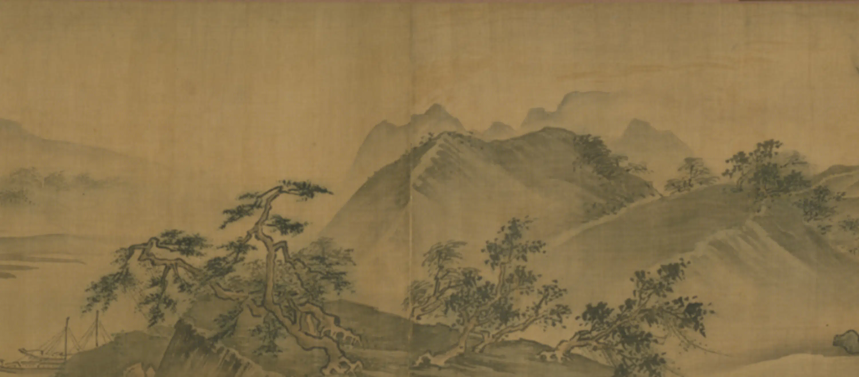 明朝【明山】《画山水图卷》 第8张