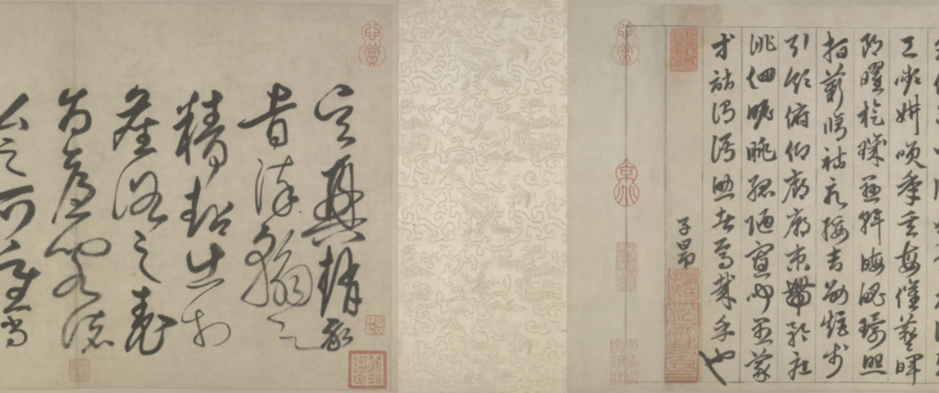 元朝【赵孟頫】《草书千字文卷》 第5张 元朝【赵孟頫】《草书千字文卷》 第5张