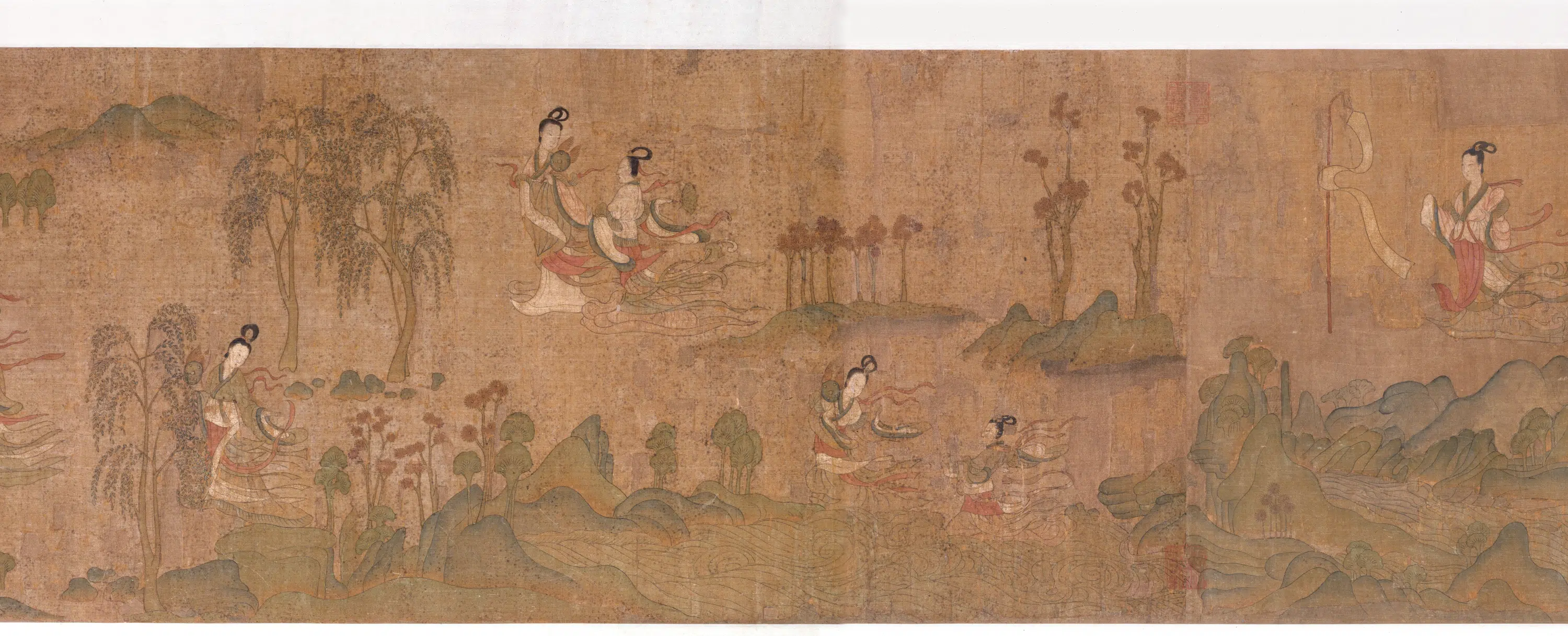 东晋【顾恺之】《洛神赋图卷（宋摹）》 第20张