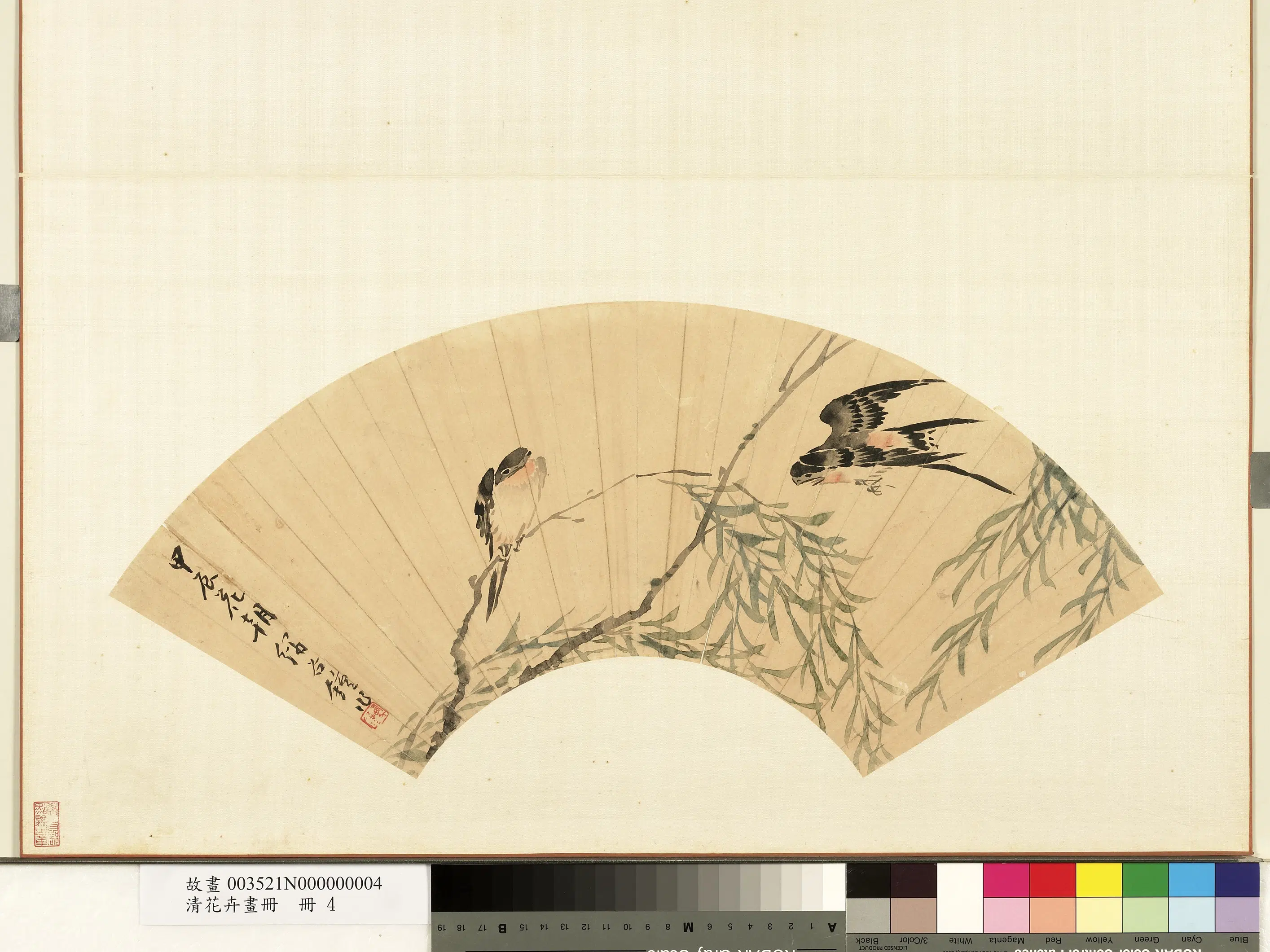 清朝【司马钟】《花卉画册-司马钟花朝绣谷》 第1张