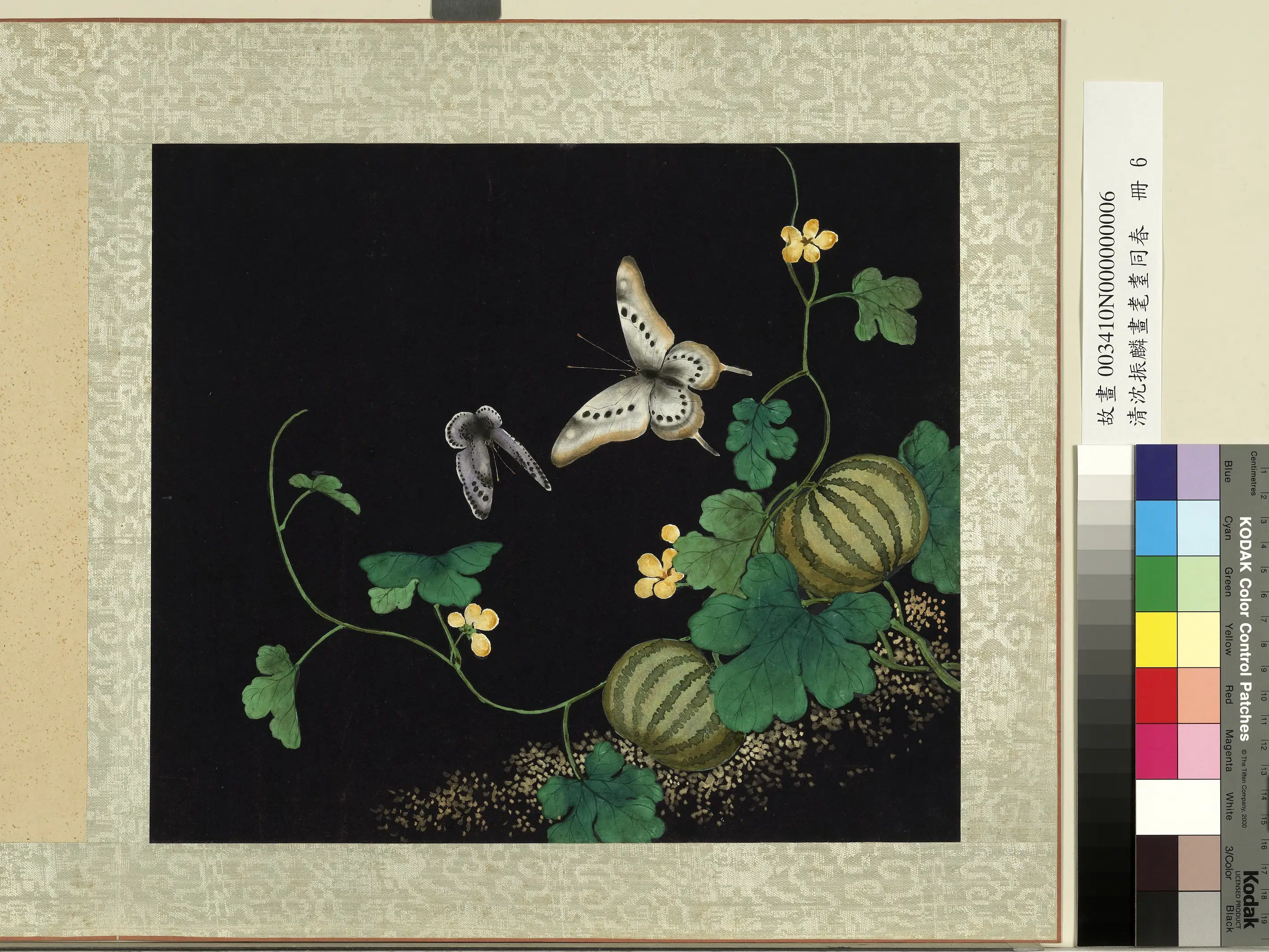 清朝【沈振麟】《画耄耋同春册-1》 第10张 清朝【沈振麟】《画耄耋同春册-1》 第10张